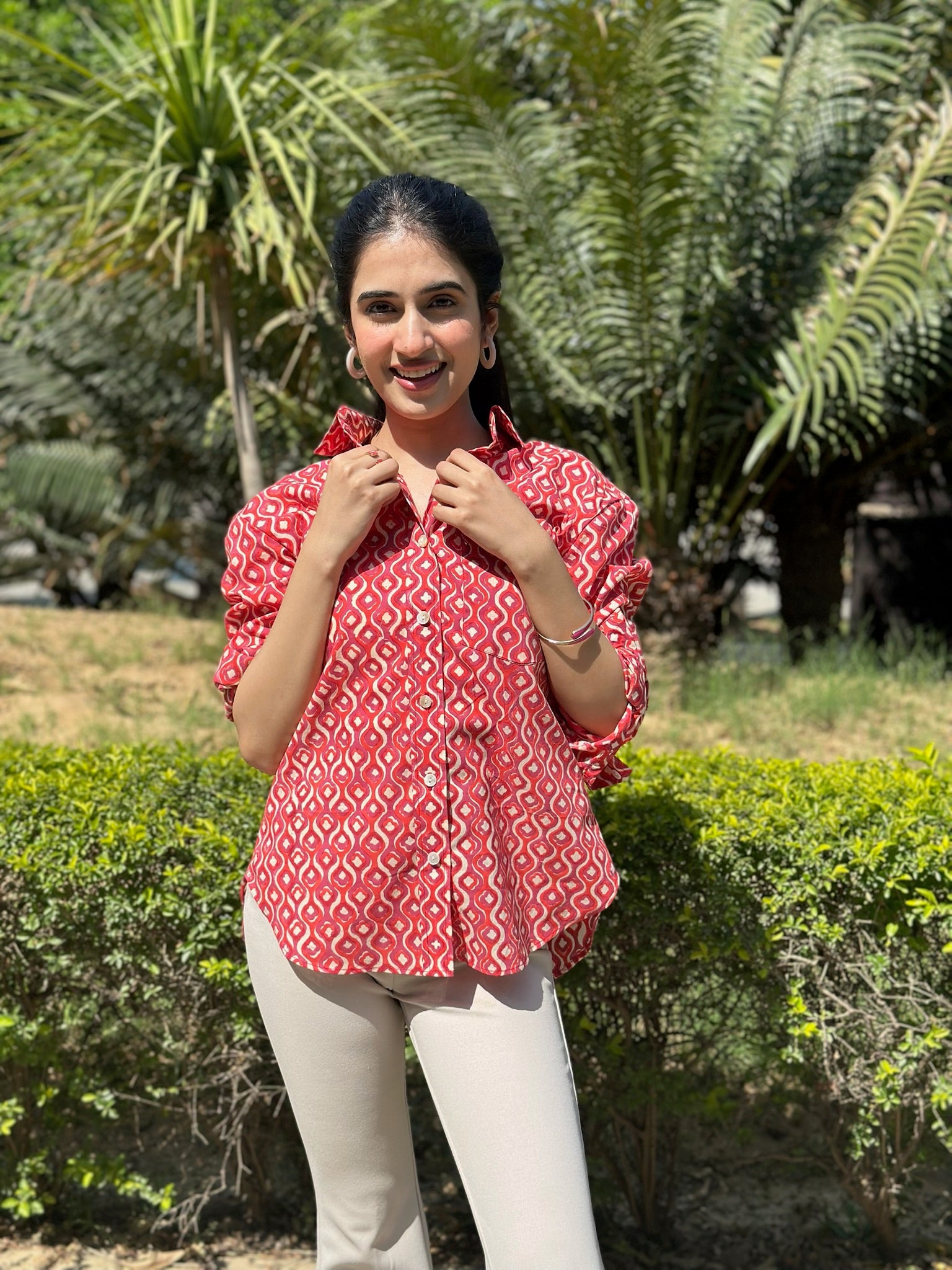 Clover Red Shirt