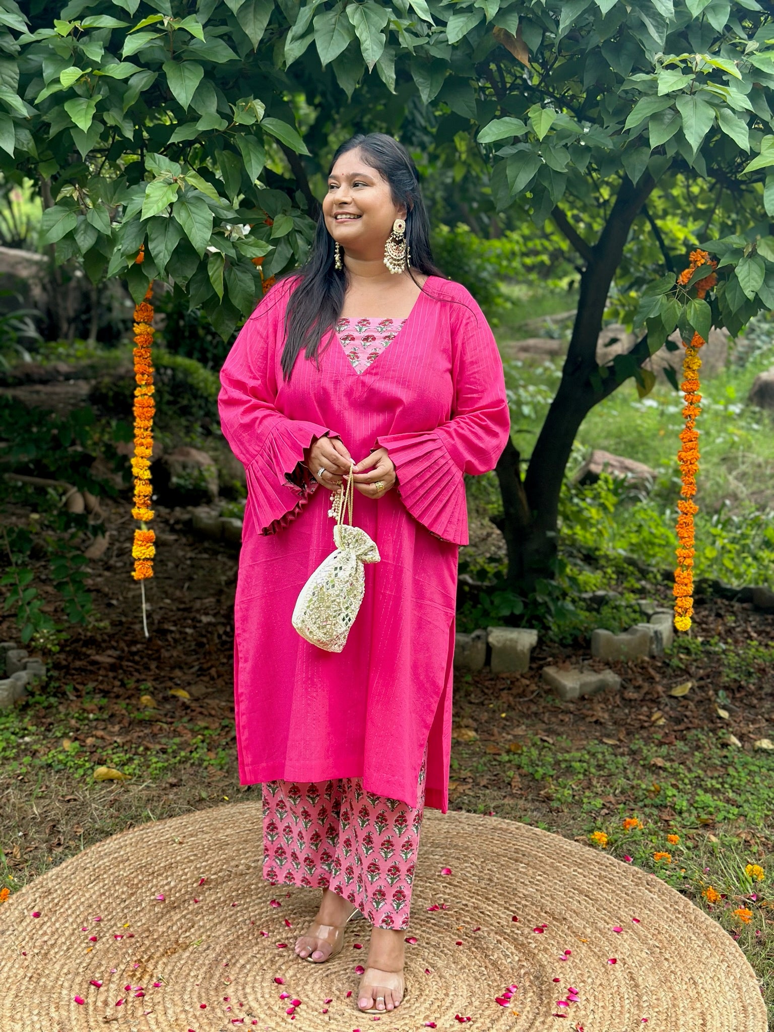 Gulaal 3 Piece Lurex Set