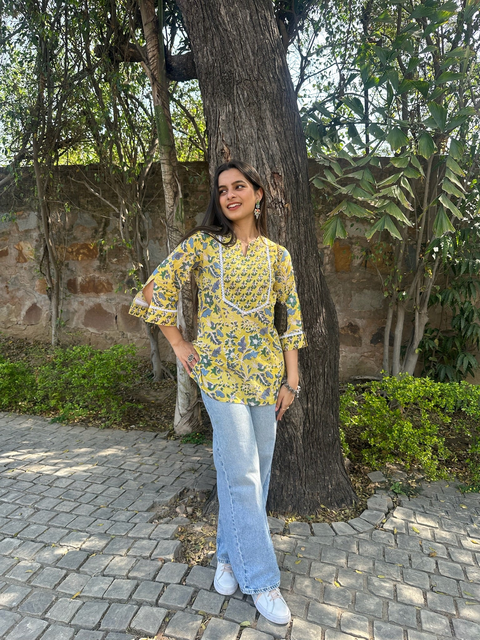 Karnatak Yoke Short Kurti