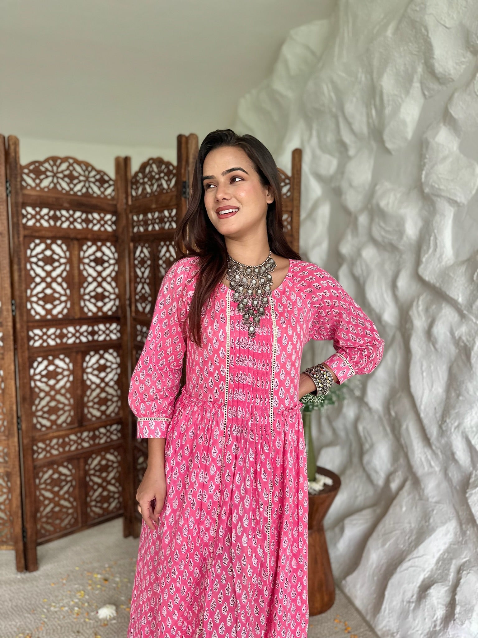 Jaipur Jewel Mulmul Maxi Dress