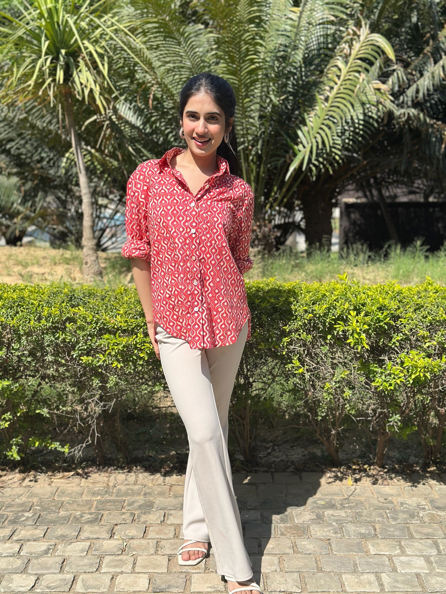 Clover Red Shirt