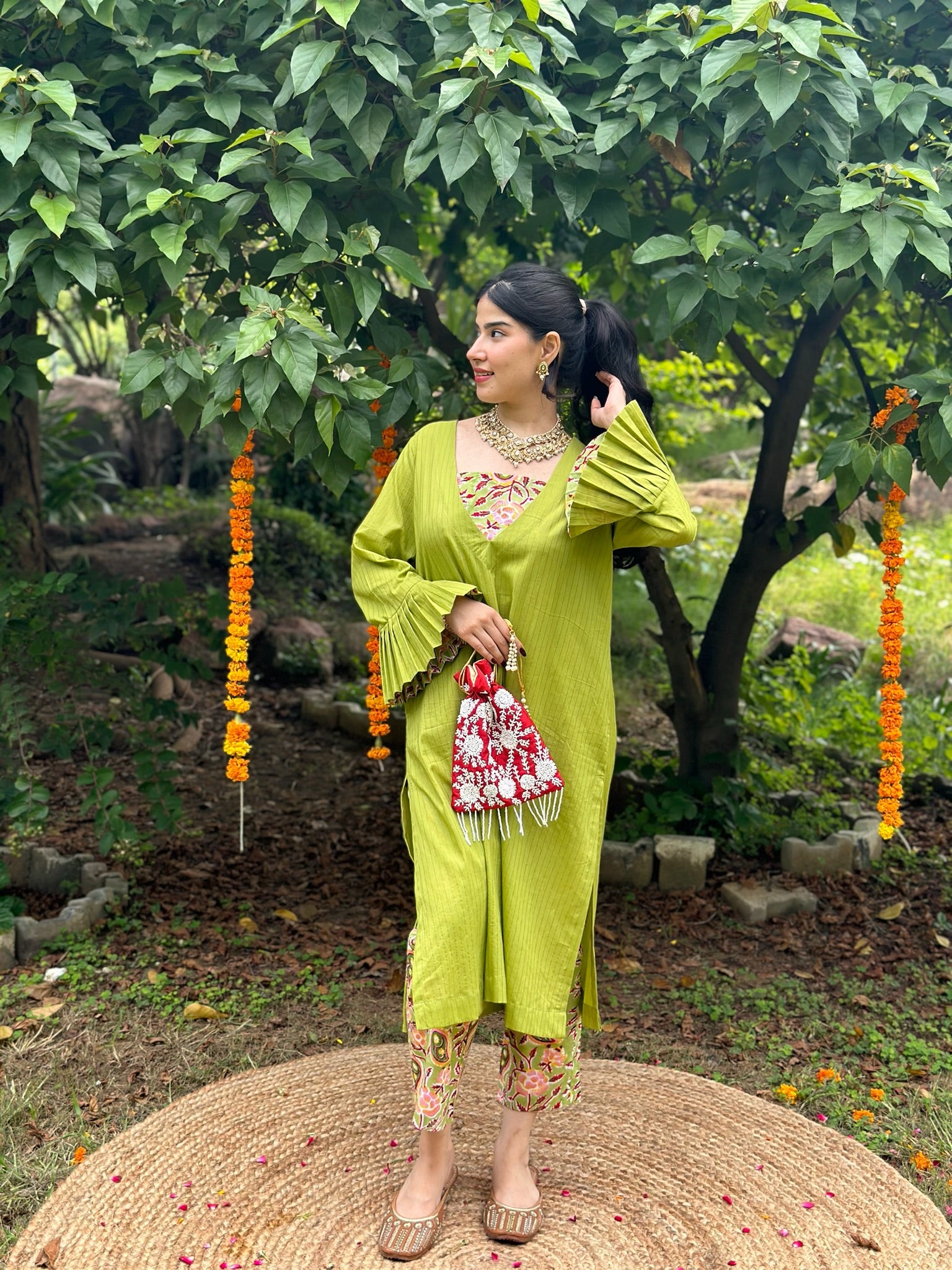 Kudrat 3 Piece Lurex Set