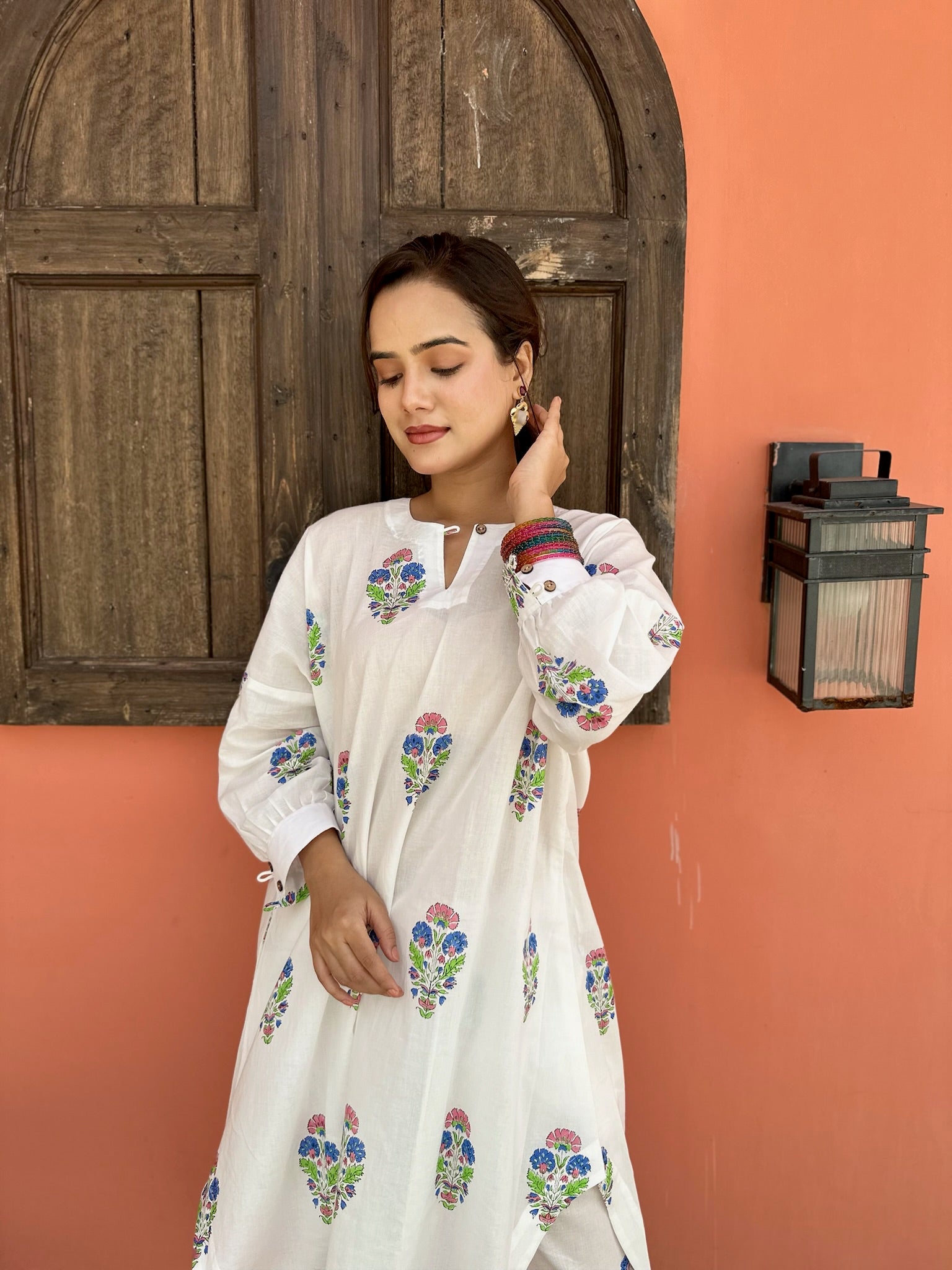 Boxy Hydrangea Co-Ord Set