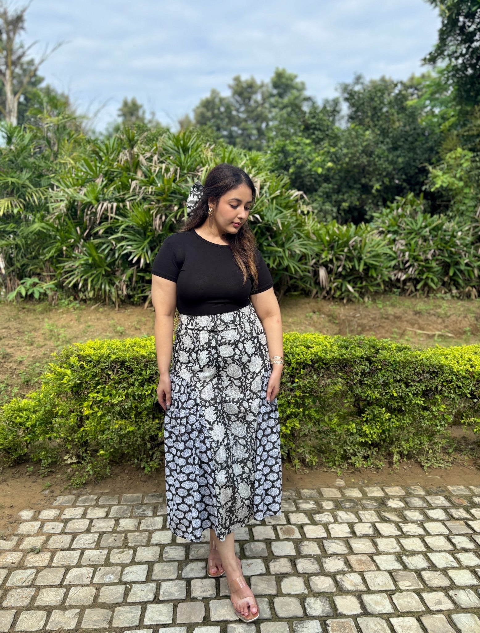 Yin Yang Hourglass Skirt