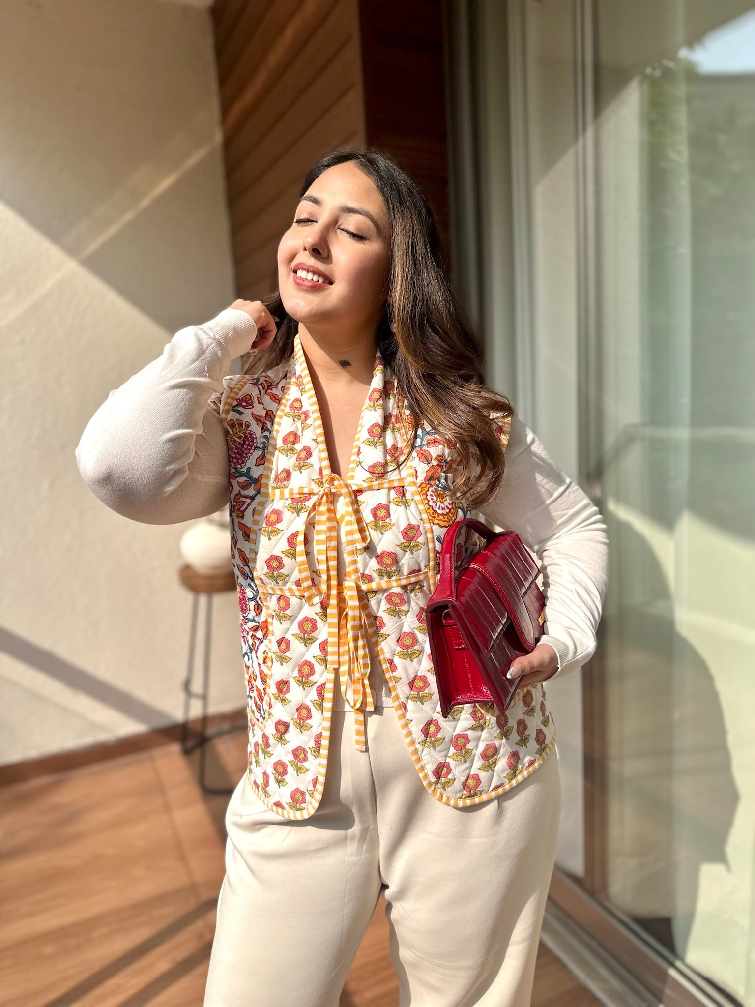 Confetti Mix Quilted Dual Jacket