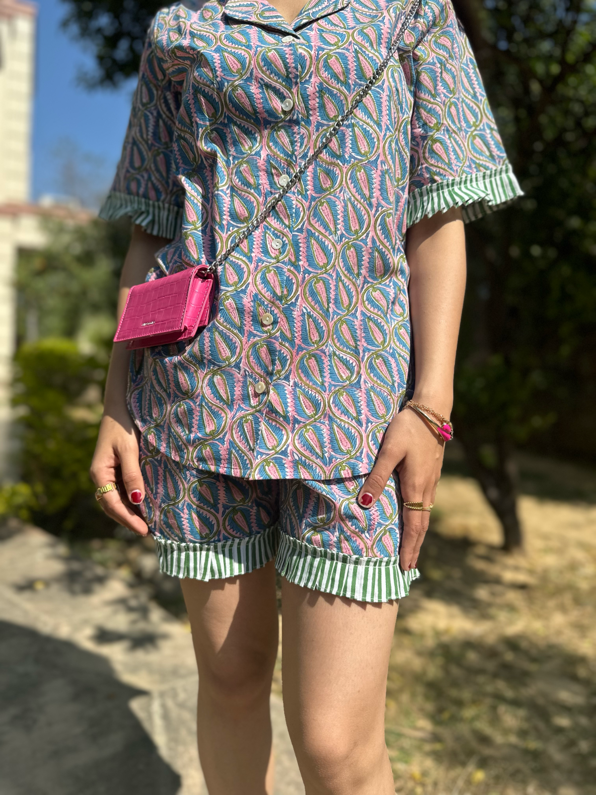 Iris Resort Wear Shorts Set