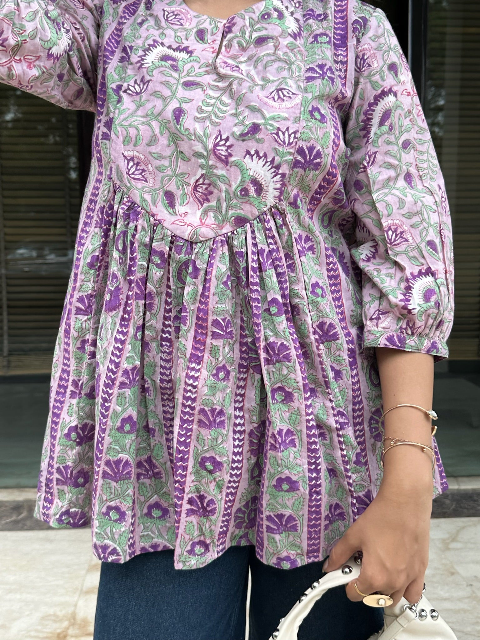 Wildflower Gather Short Kurti