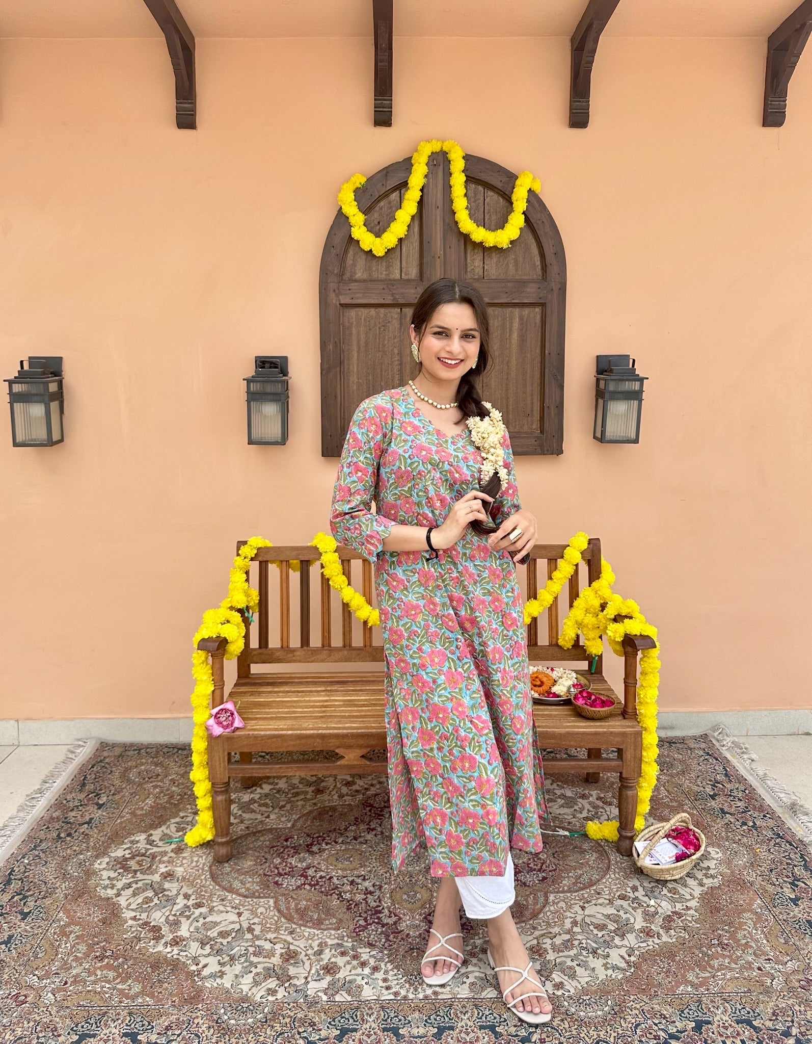 Tiffany Blue Long Kurta