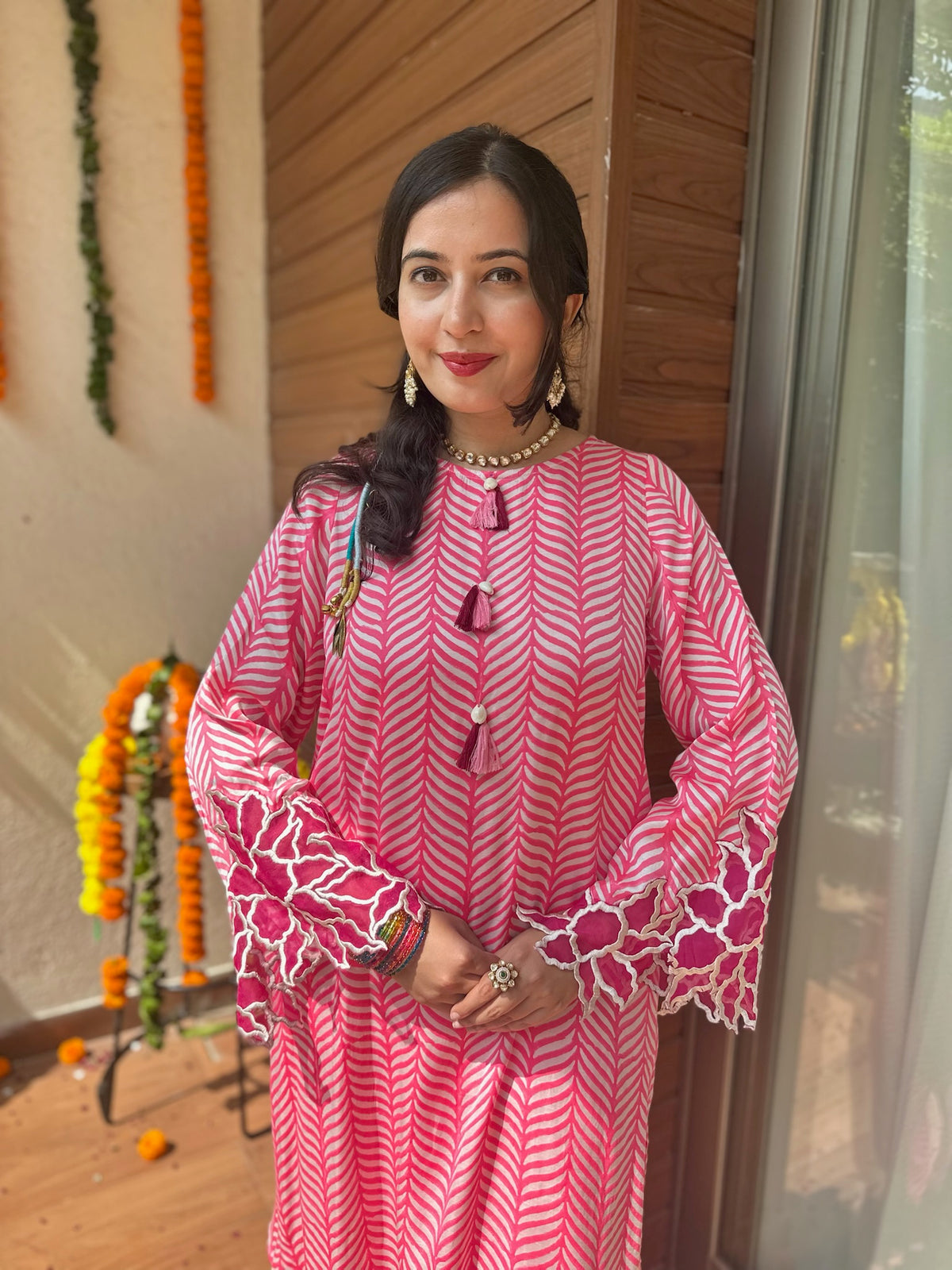Pankhuri Modal Embroidery Set