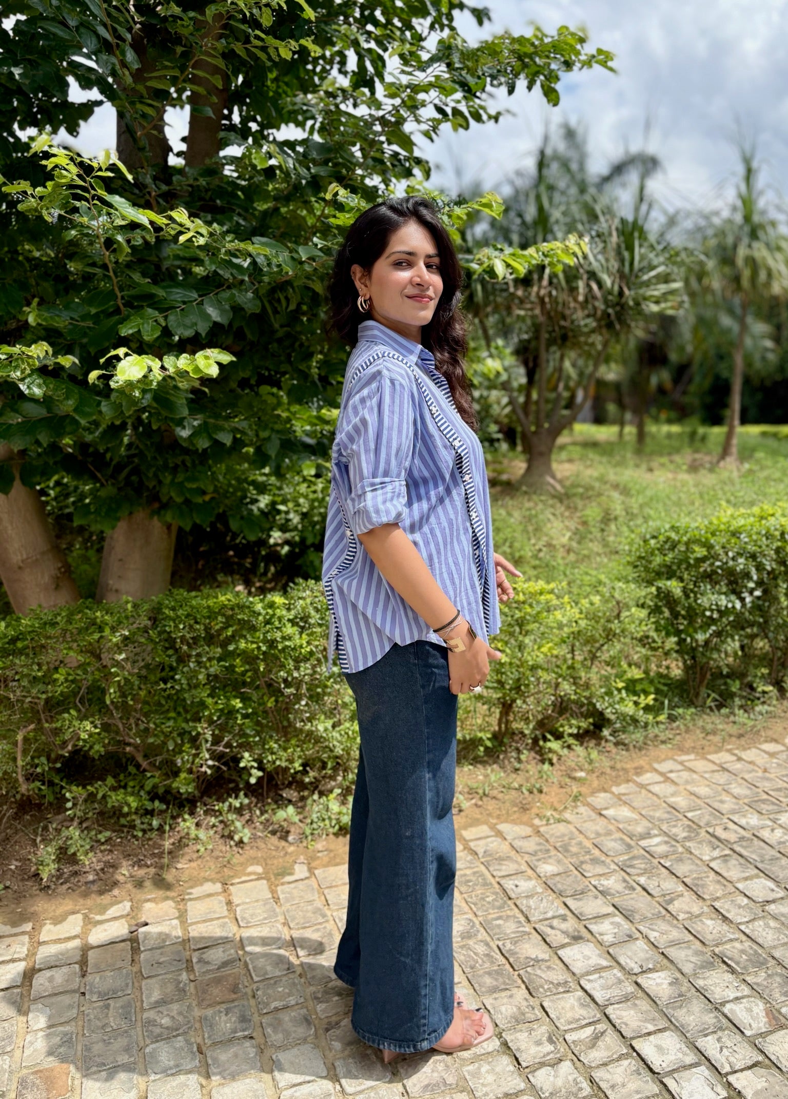 Twilight Noir Multi Placket Shirt