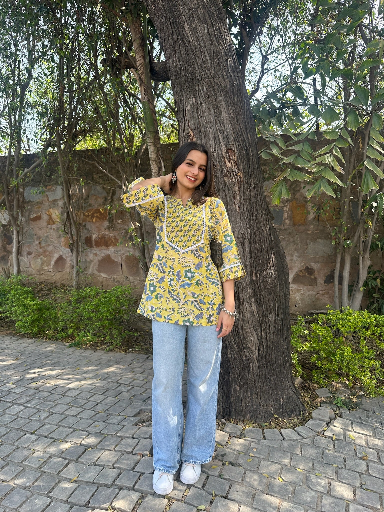 Karnatak Yoke Short Kurti