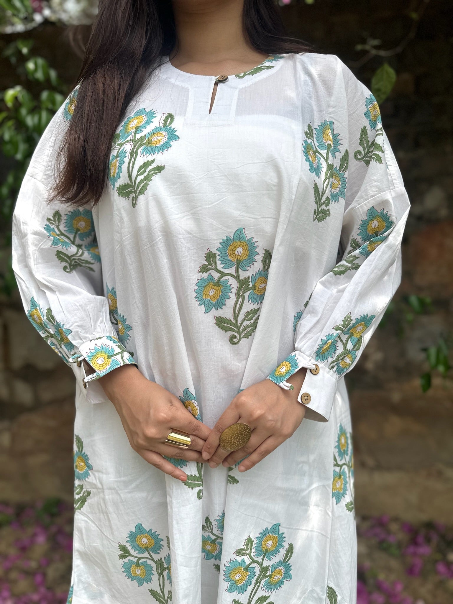 Boxy Turquoise Co-ord Set