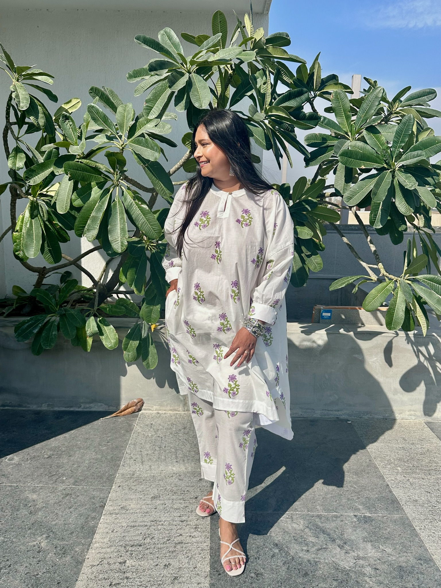 Boxy Jamuni Co-ord Set