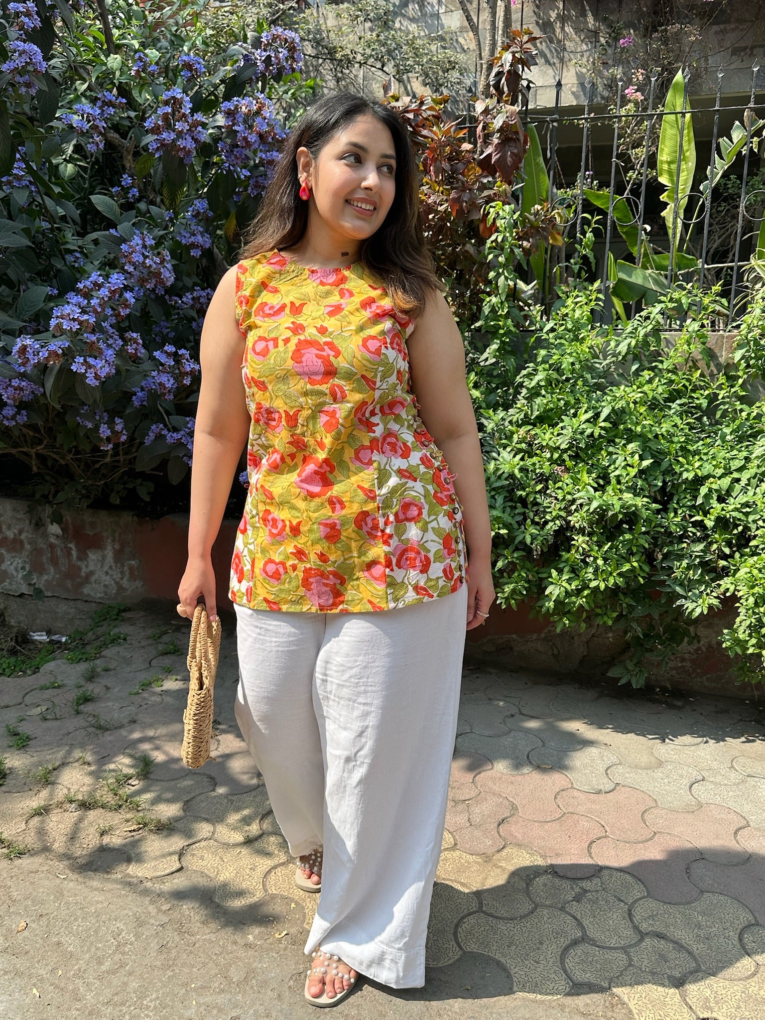 Himalayan Halter Short Kurti