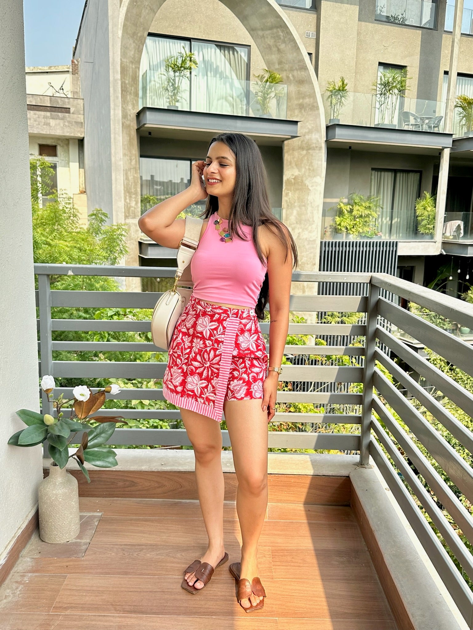 Gulnaar Bloom Skort