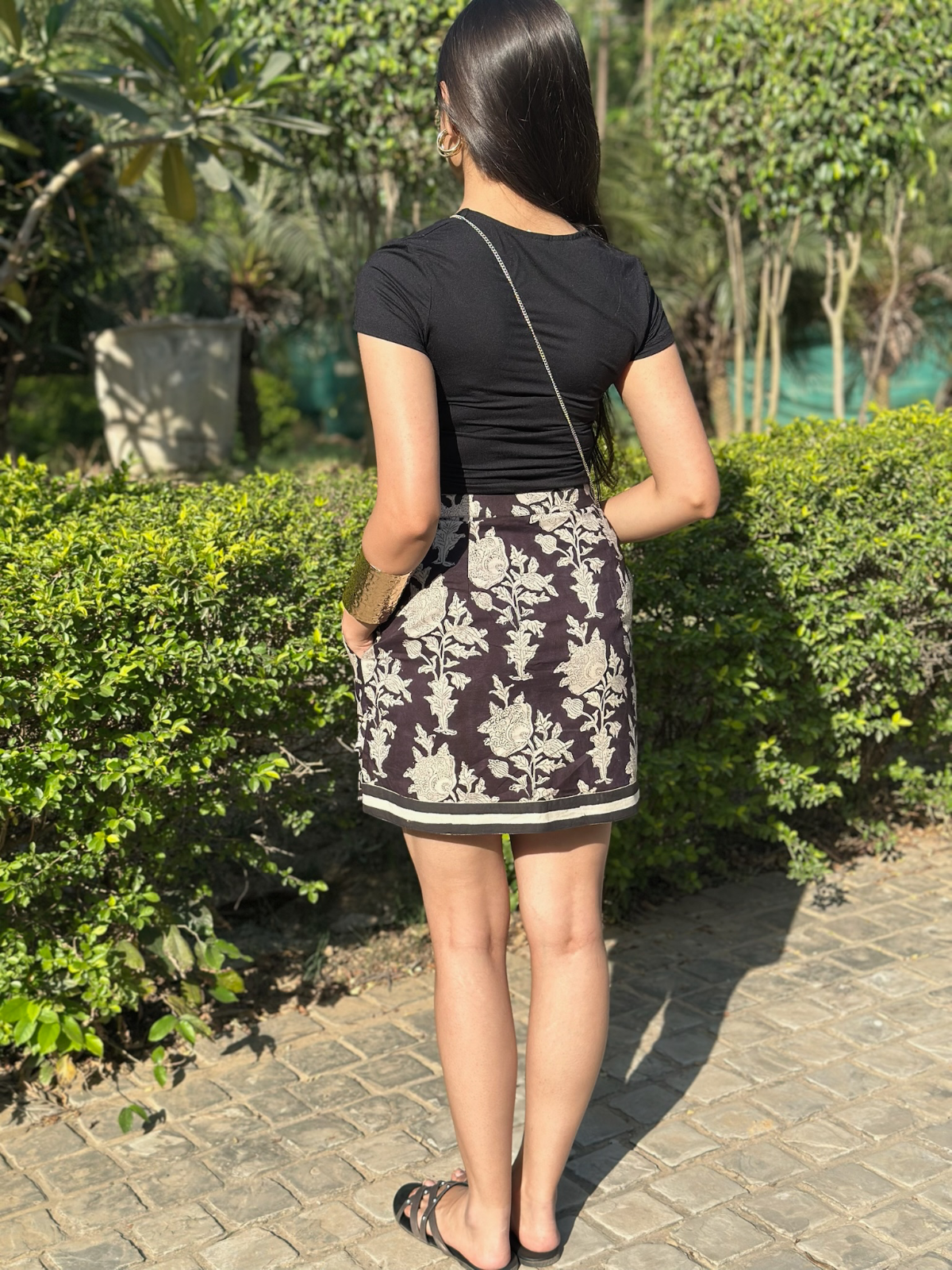 Onyx Black Skorts