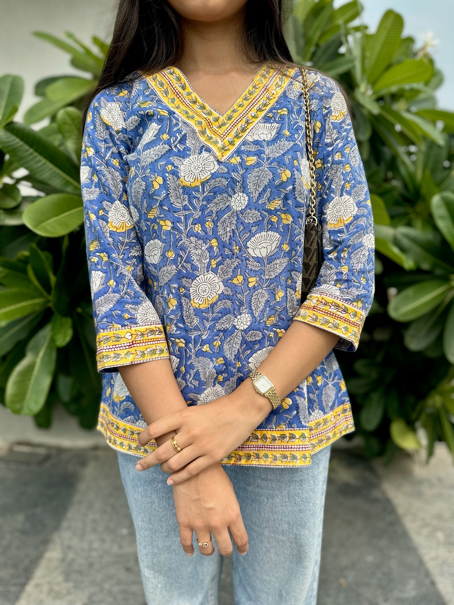 Neel Bagh Short Kurti
