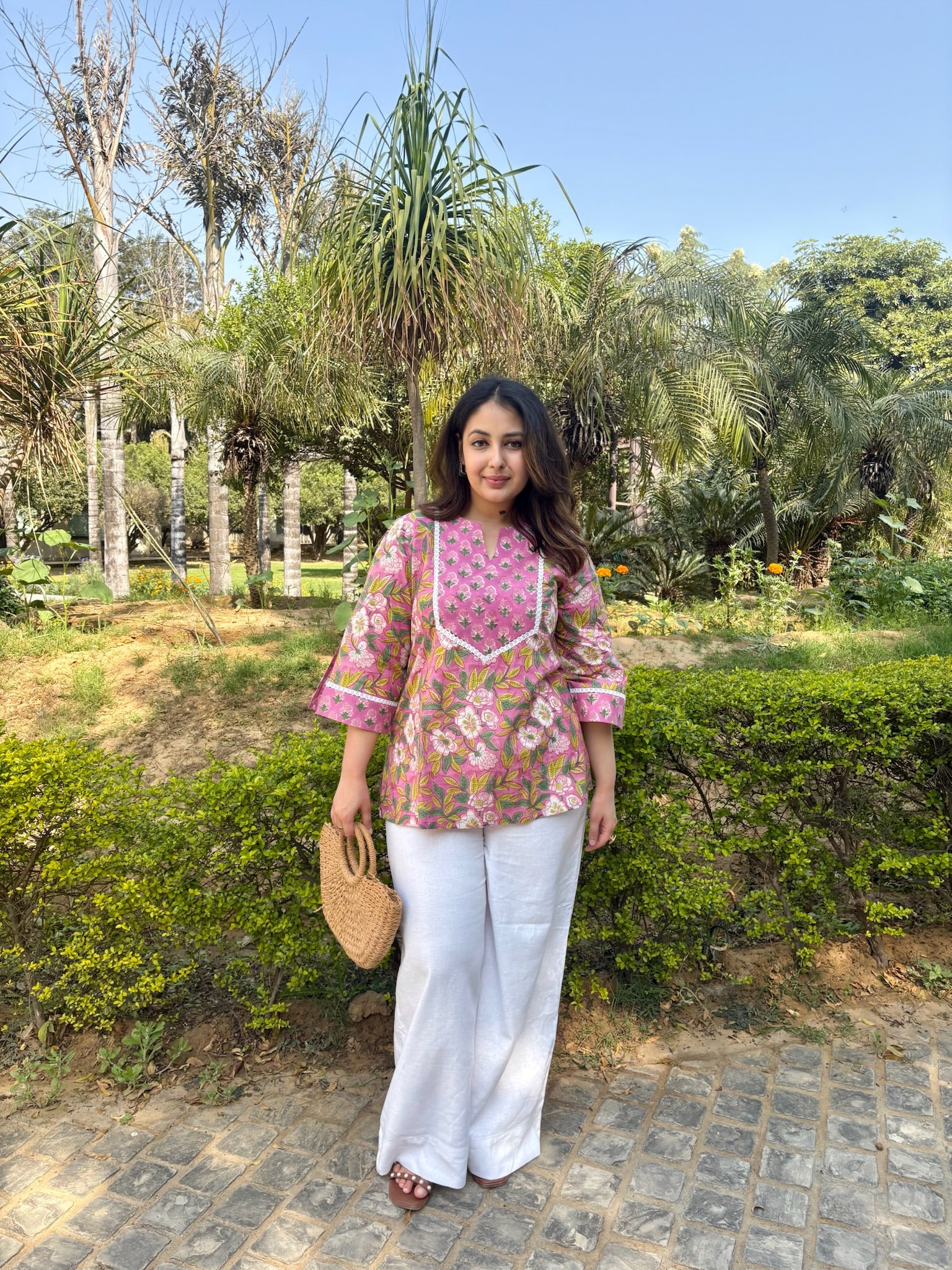 Jaipur Yoke Short Kurti