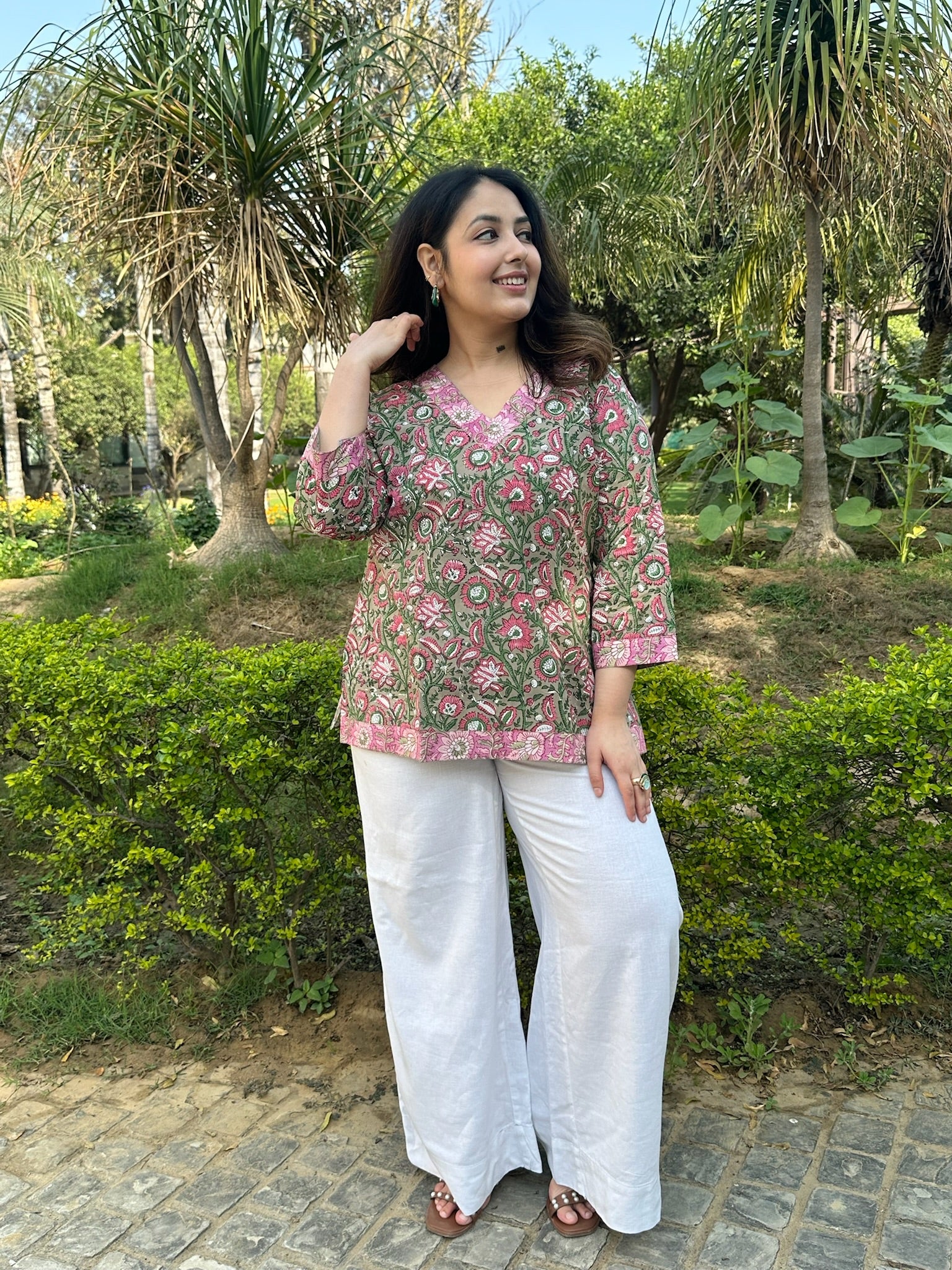 Phool Bel Short Kurti