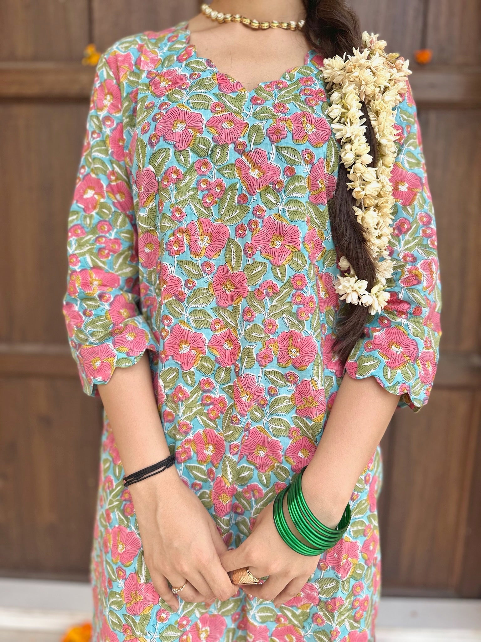 Tiffany Blue Long Kurta