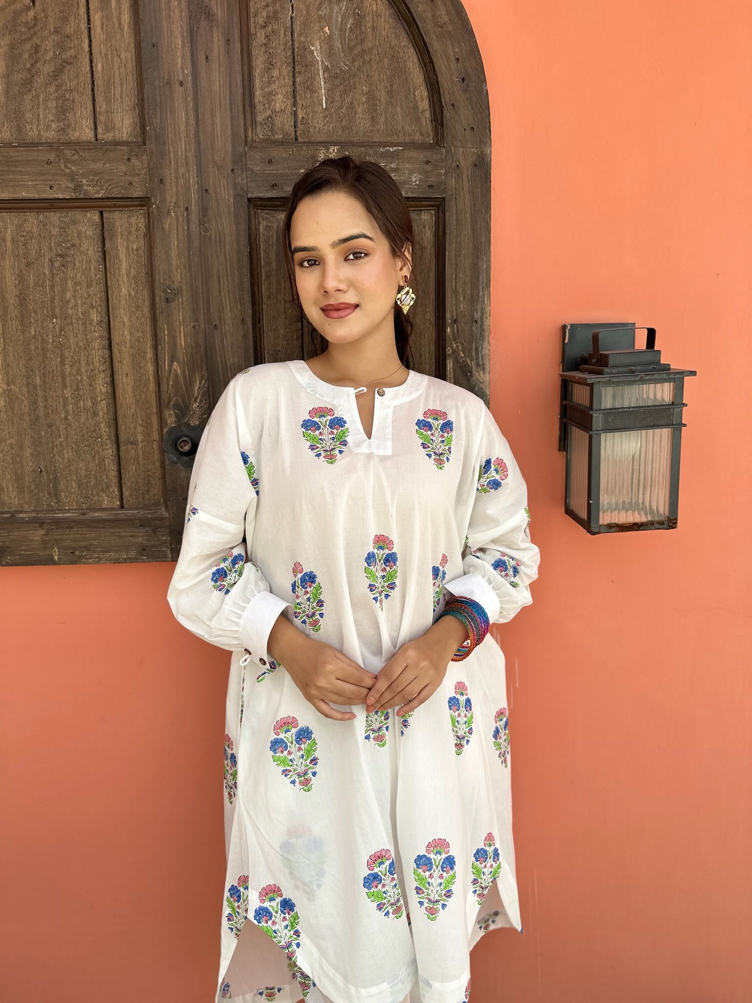 Boxy Hydrangea Co-Ord Set