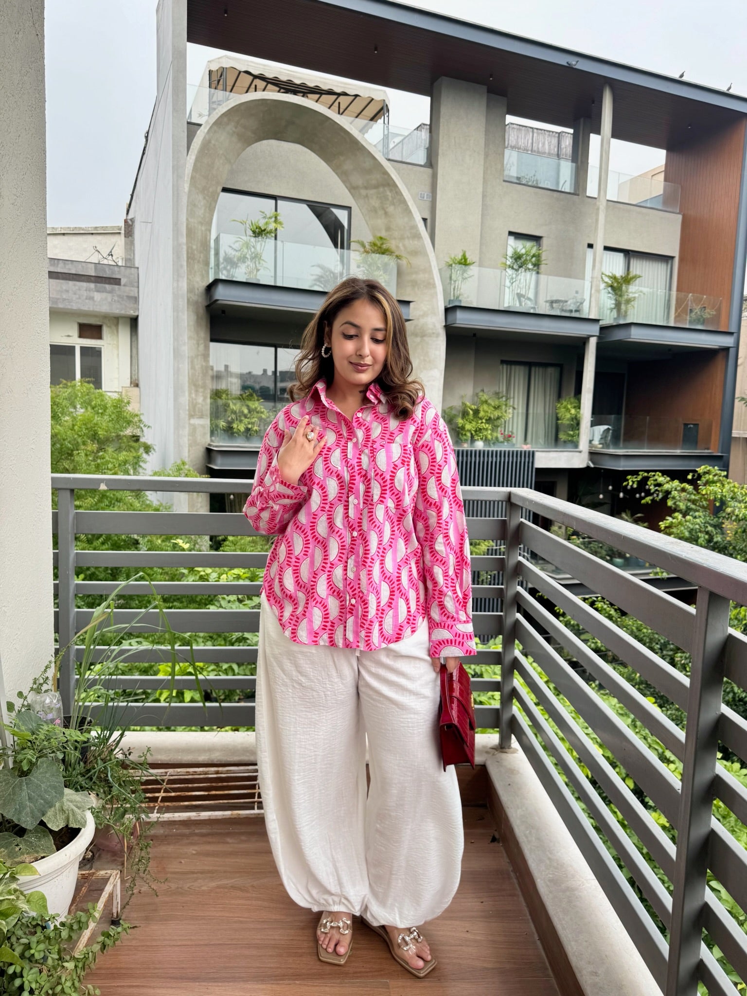 Exclusive Sunrise Pink Shirt