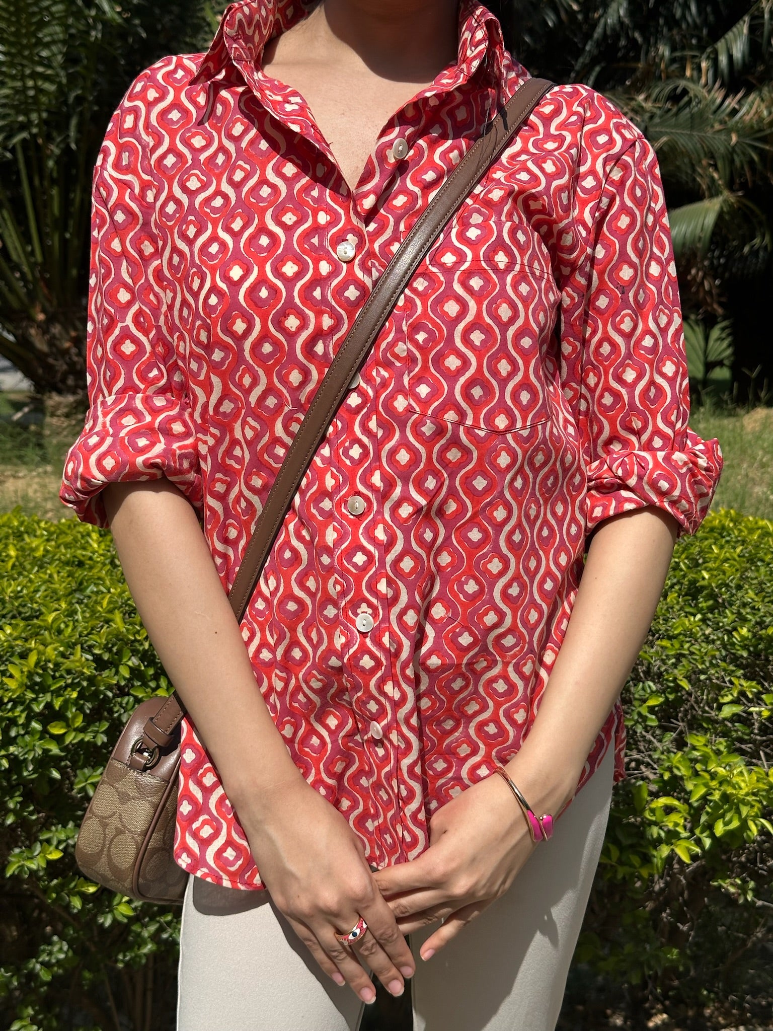 Clover Red Shirt
