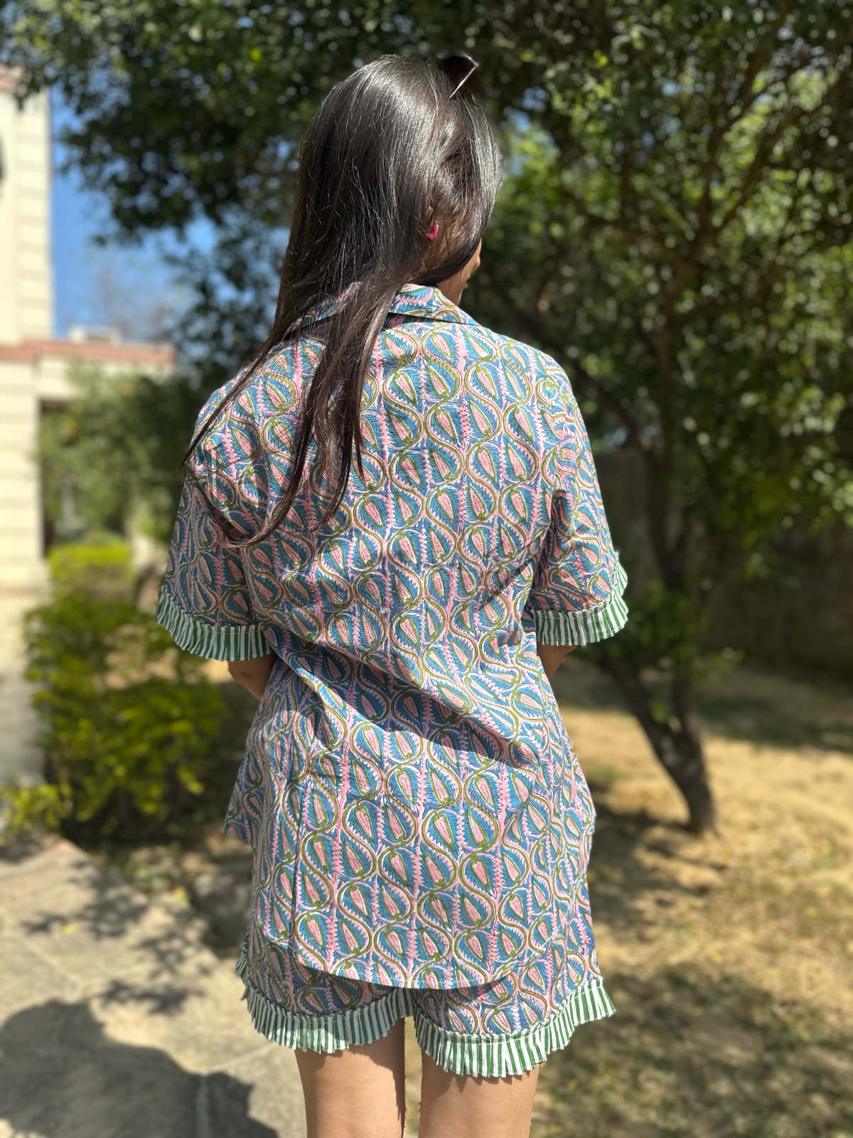 Iris Resort Wear Shorts Set
