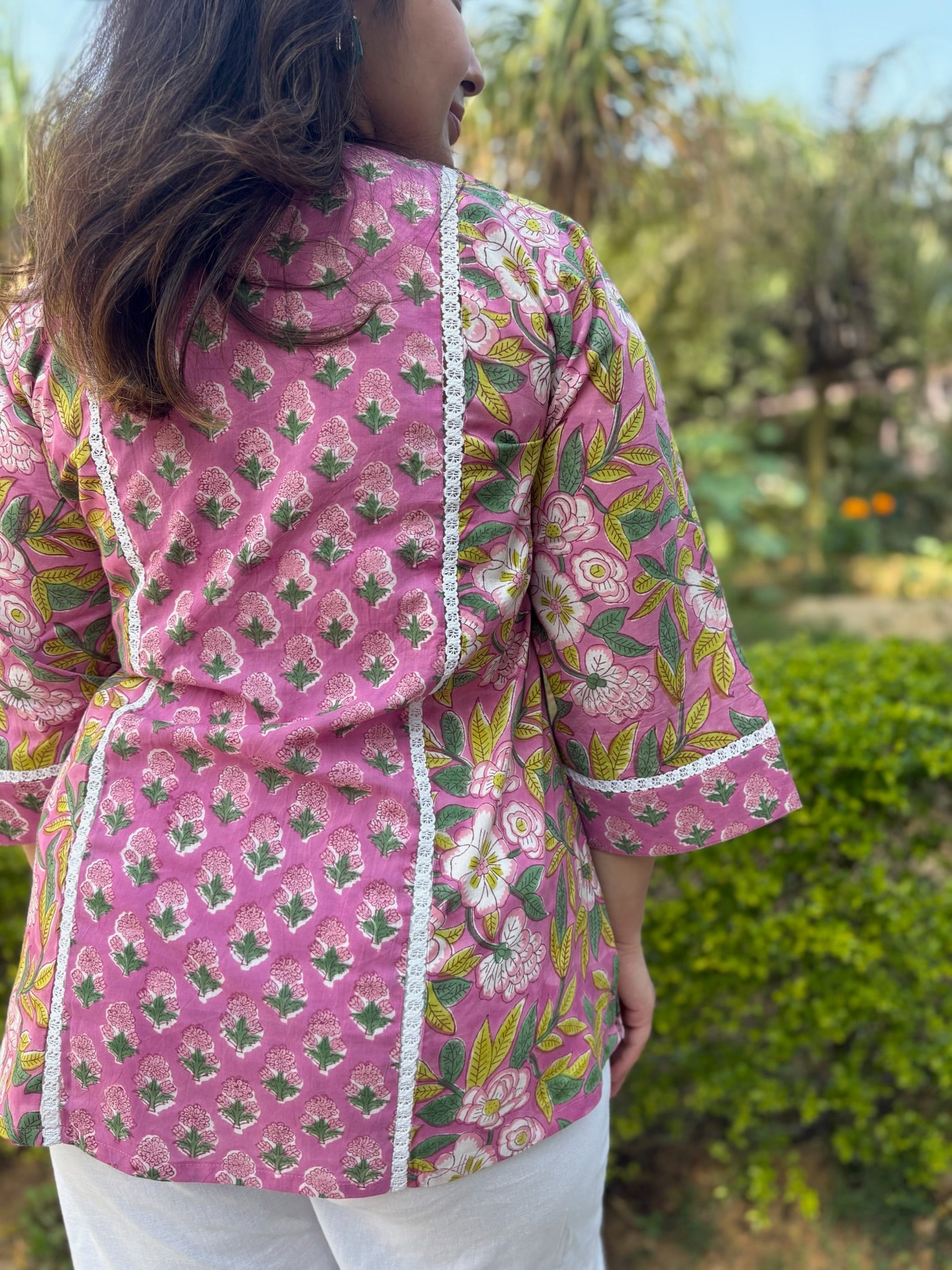 Jaipur Yoke Short Kurti