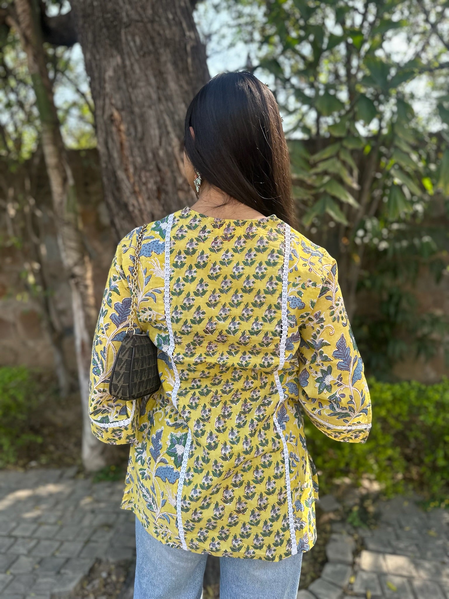 Karnatak Yoke Short Kurti