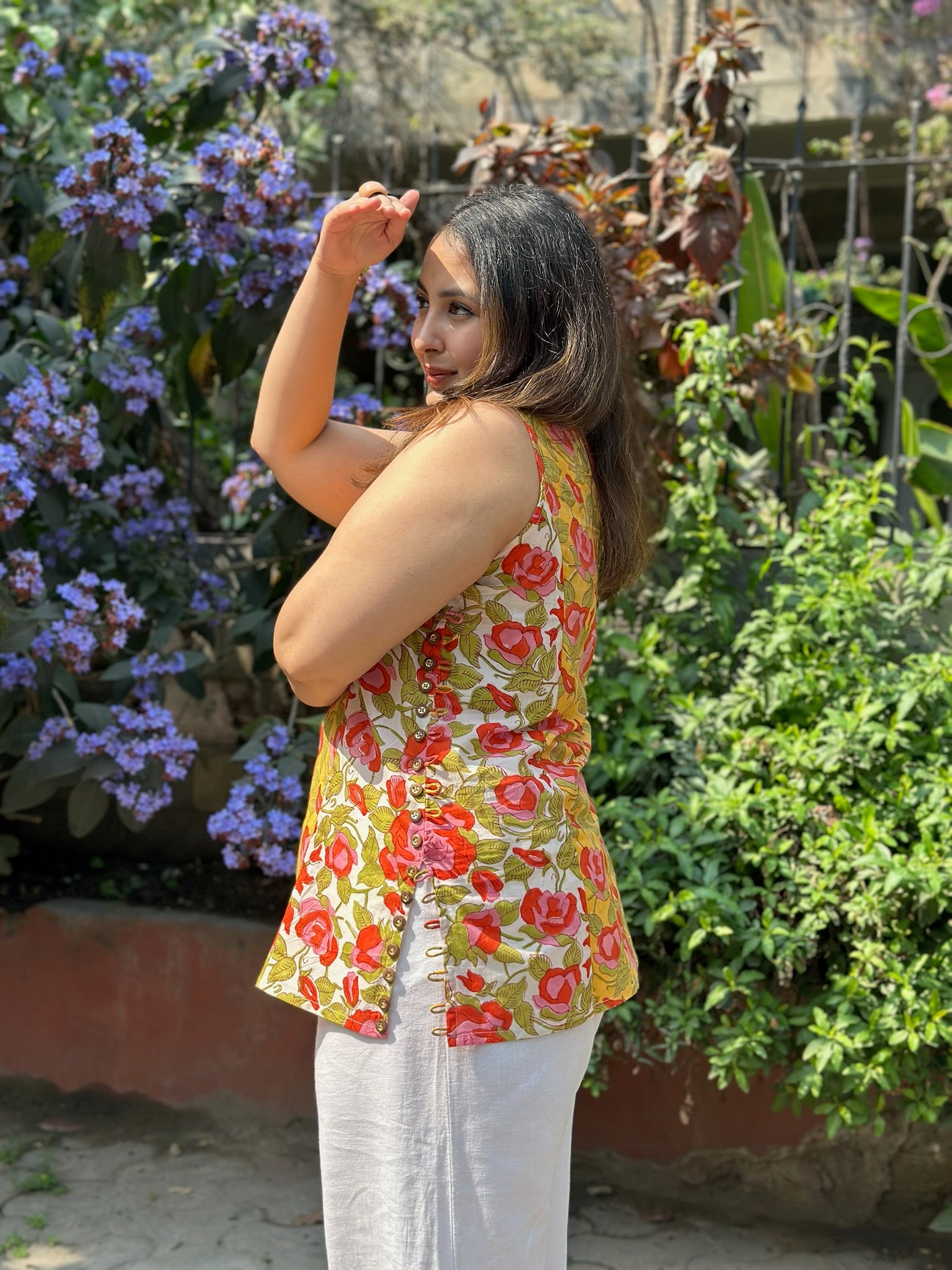 Himalayan Halter Short Kurti