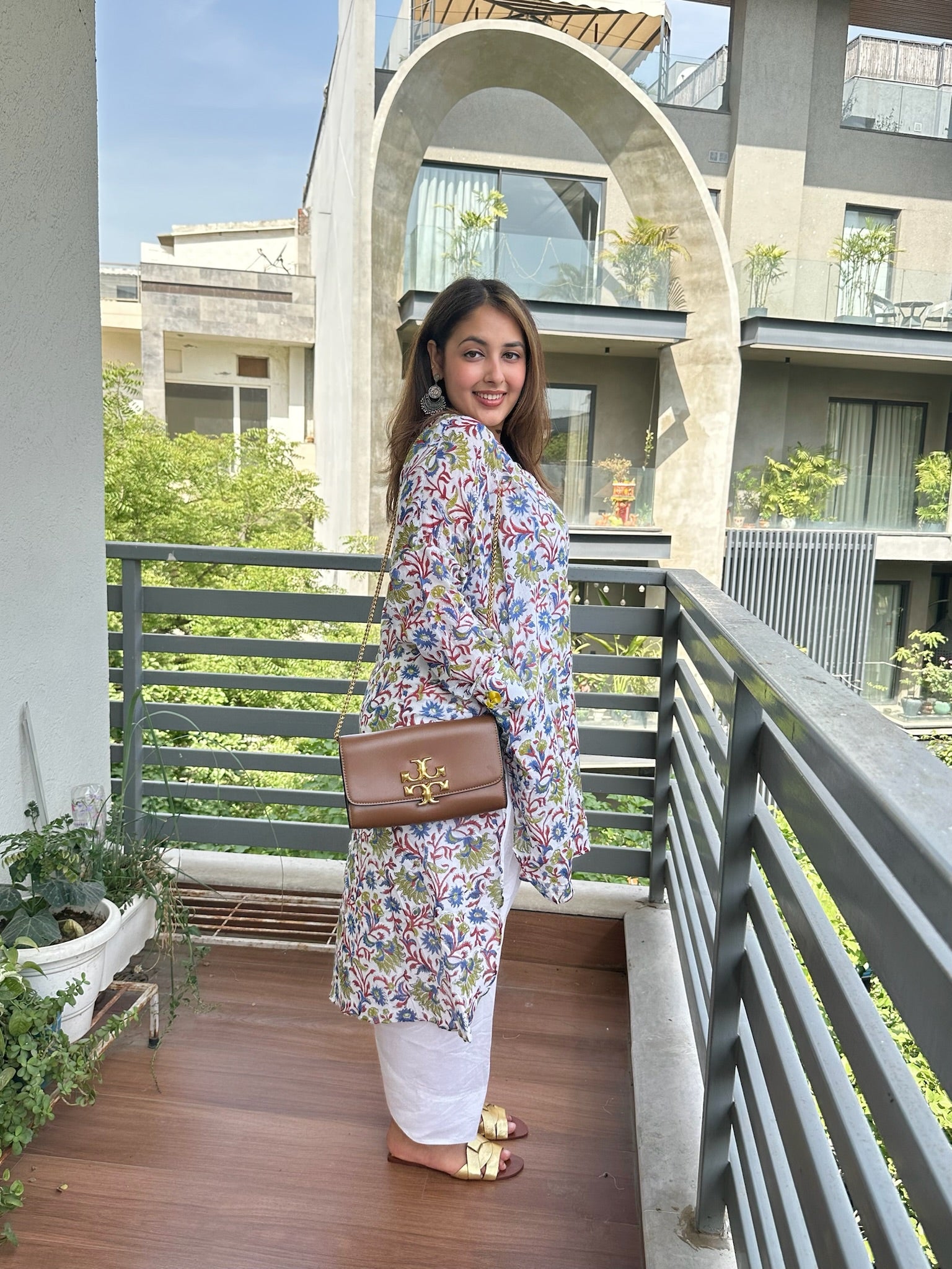 Neel Gulzar Mulmul Co-ord Set