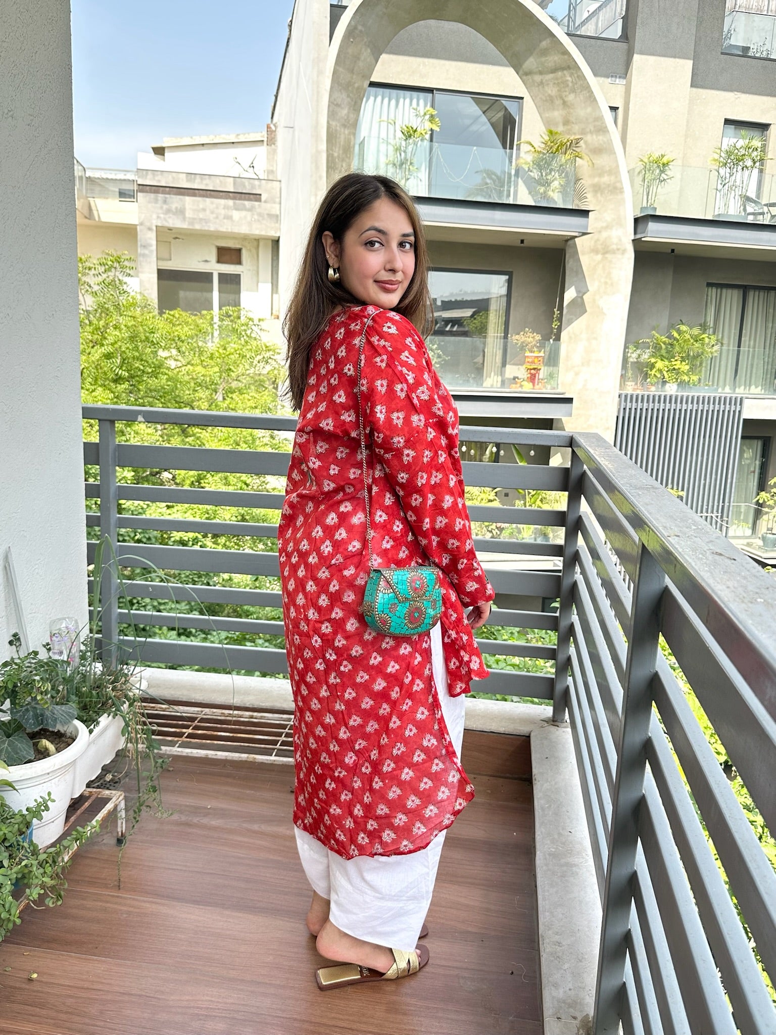 Shafaq Noor Mulmul Coord Set