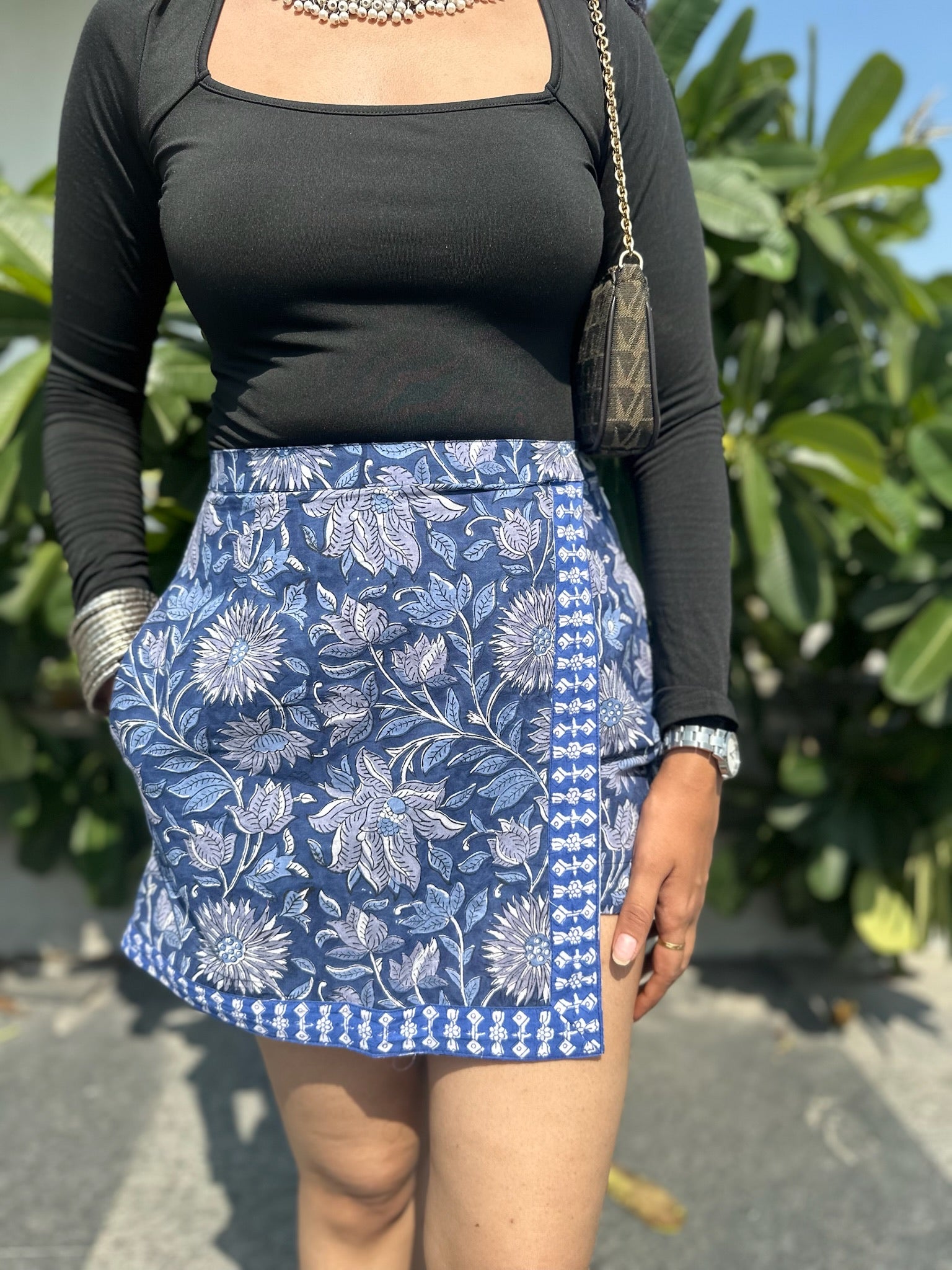 Nilgiri Blue Skort