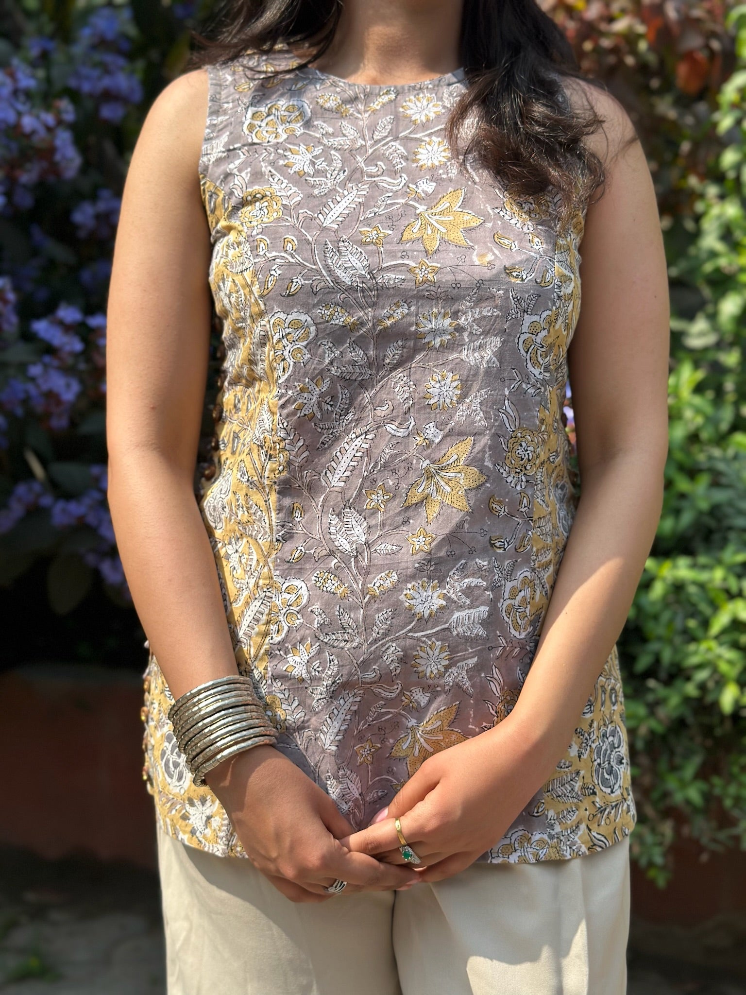 Peppercorn Halter Short Kurti