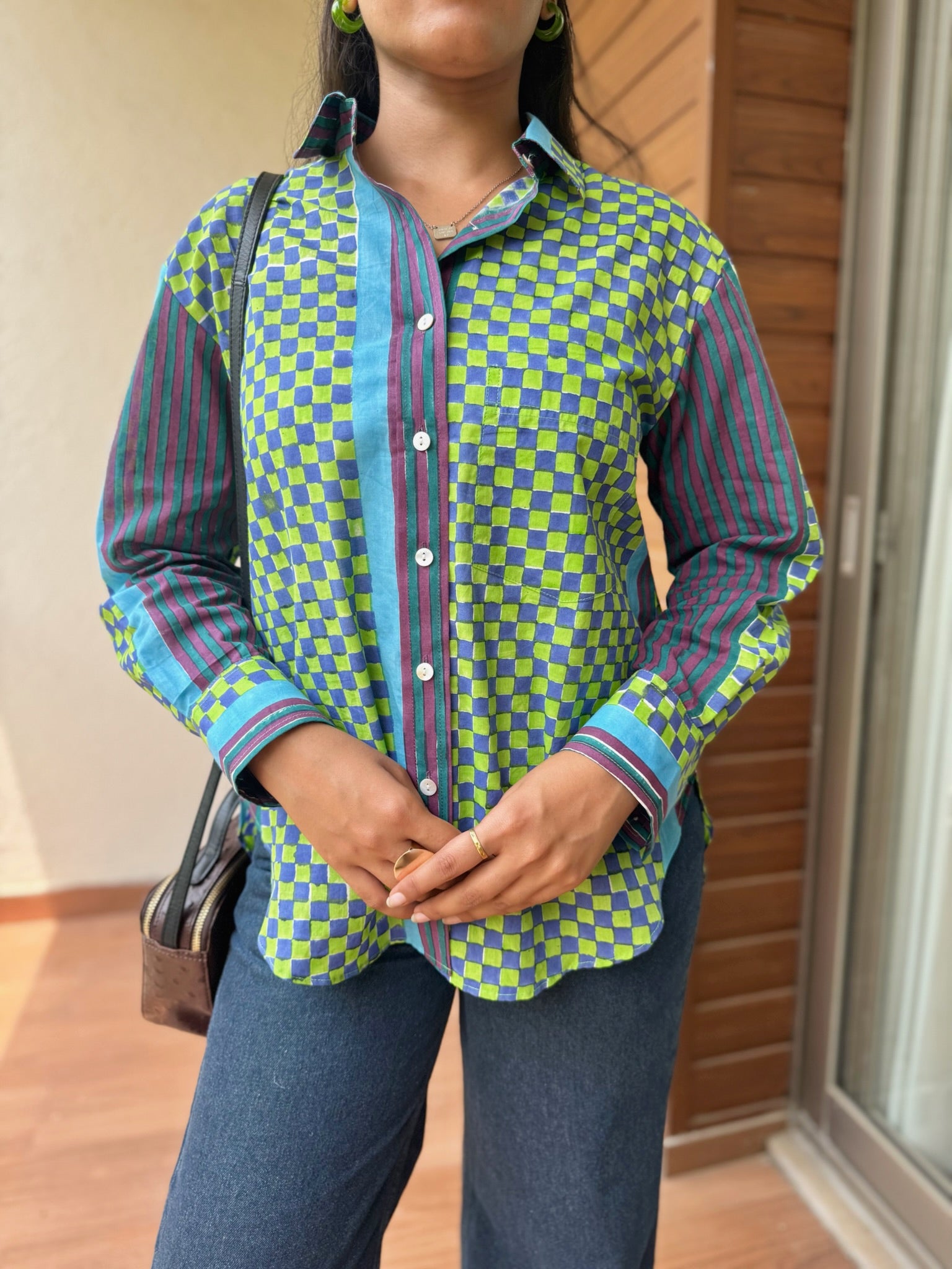 Exclusive Green Cube Shirt