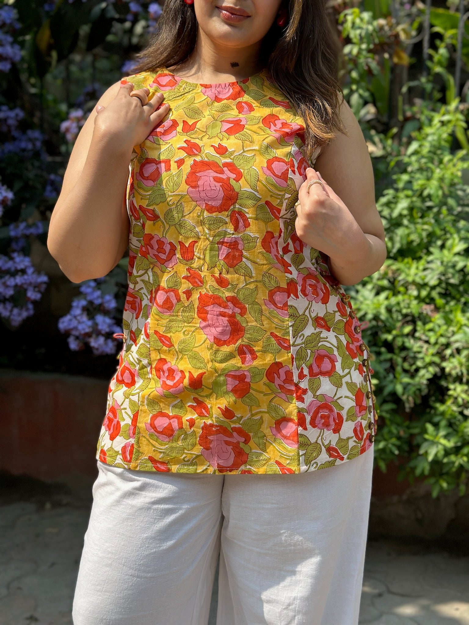 Himalayan Halter Short Kurti