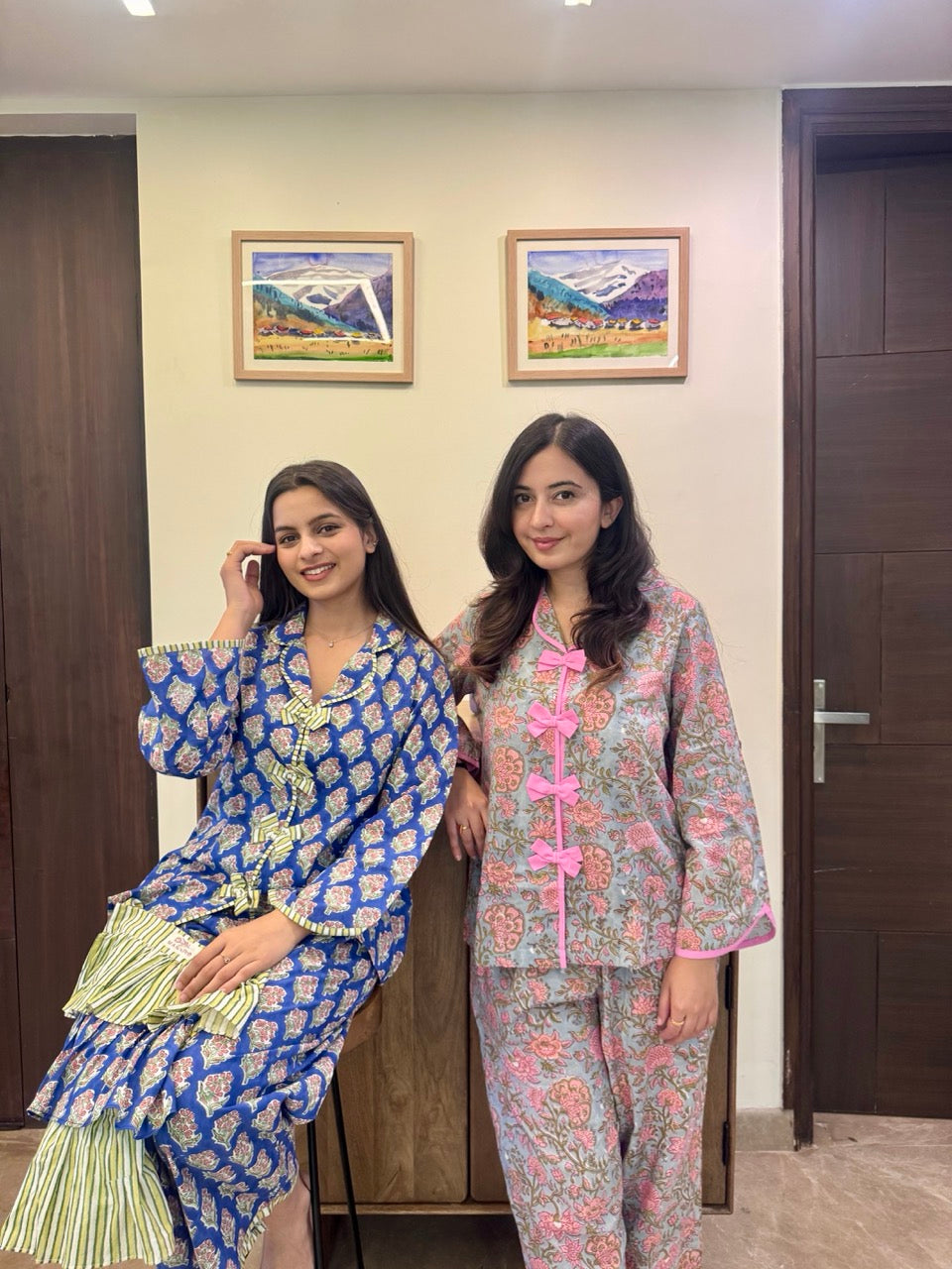 Neelkamal Bow Resort Wear Set