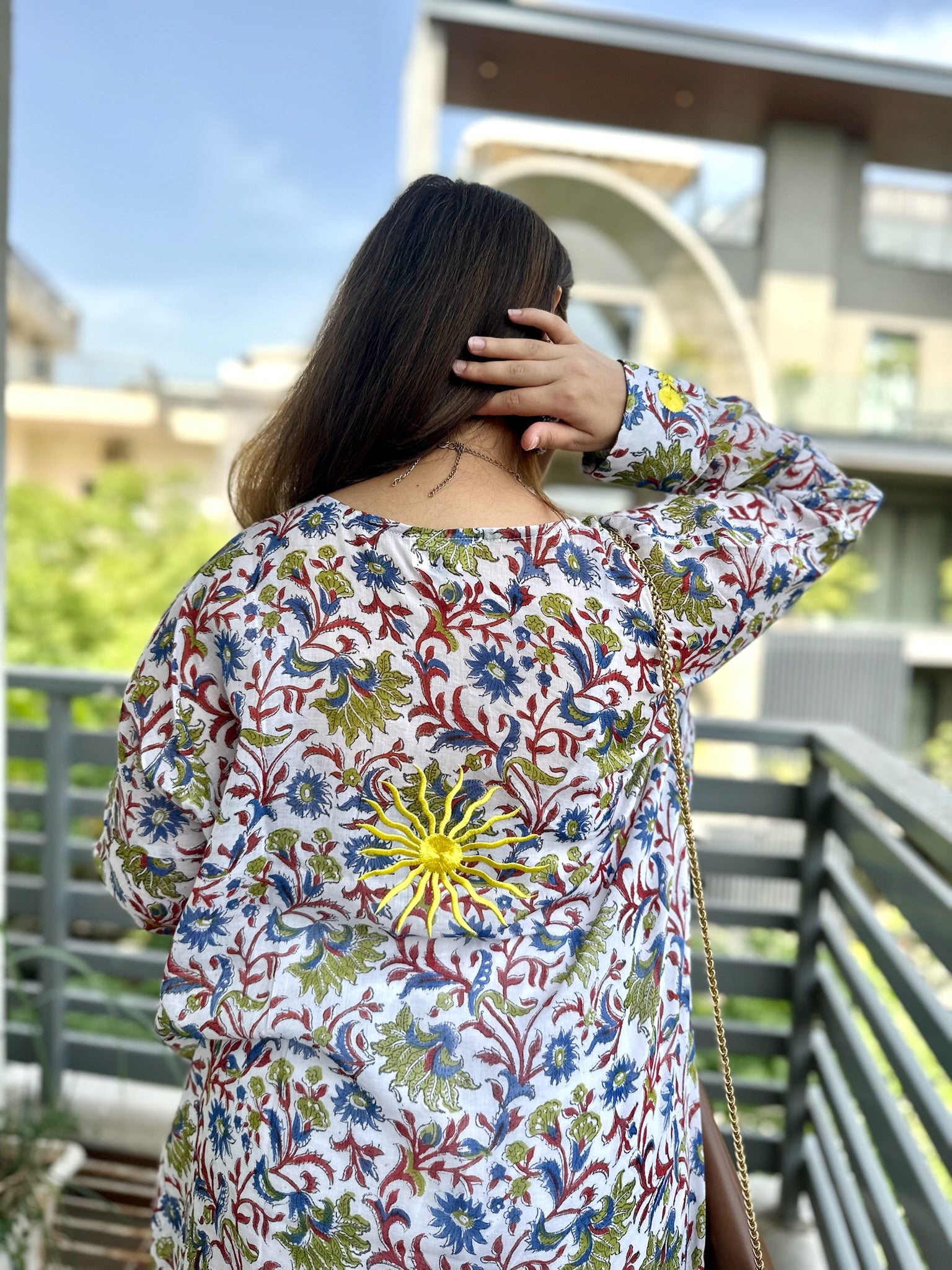 Neel Gulzar Mulmul Co-ord Set