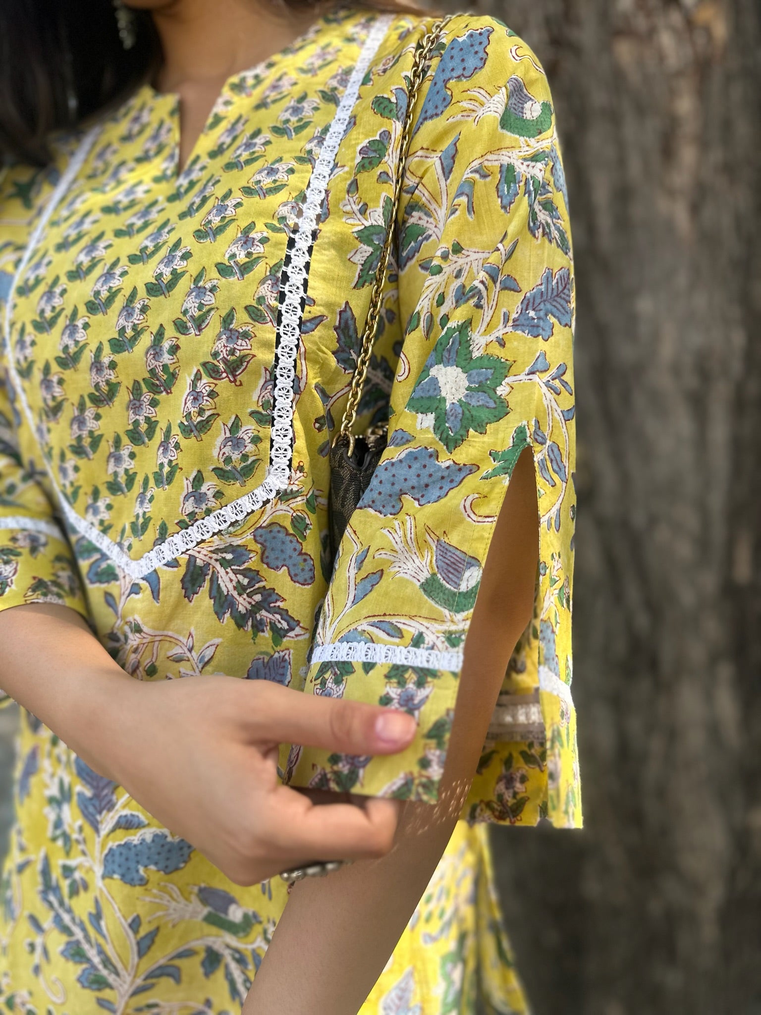 Karnatak Yoke Short Kurti