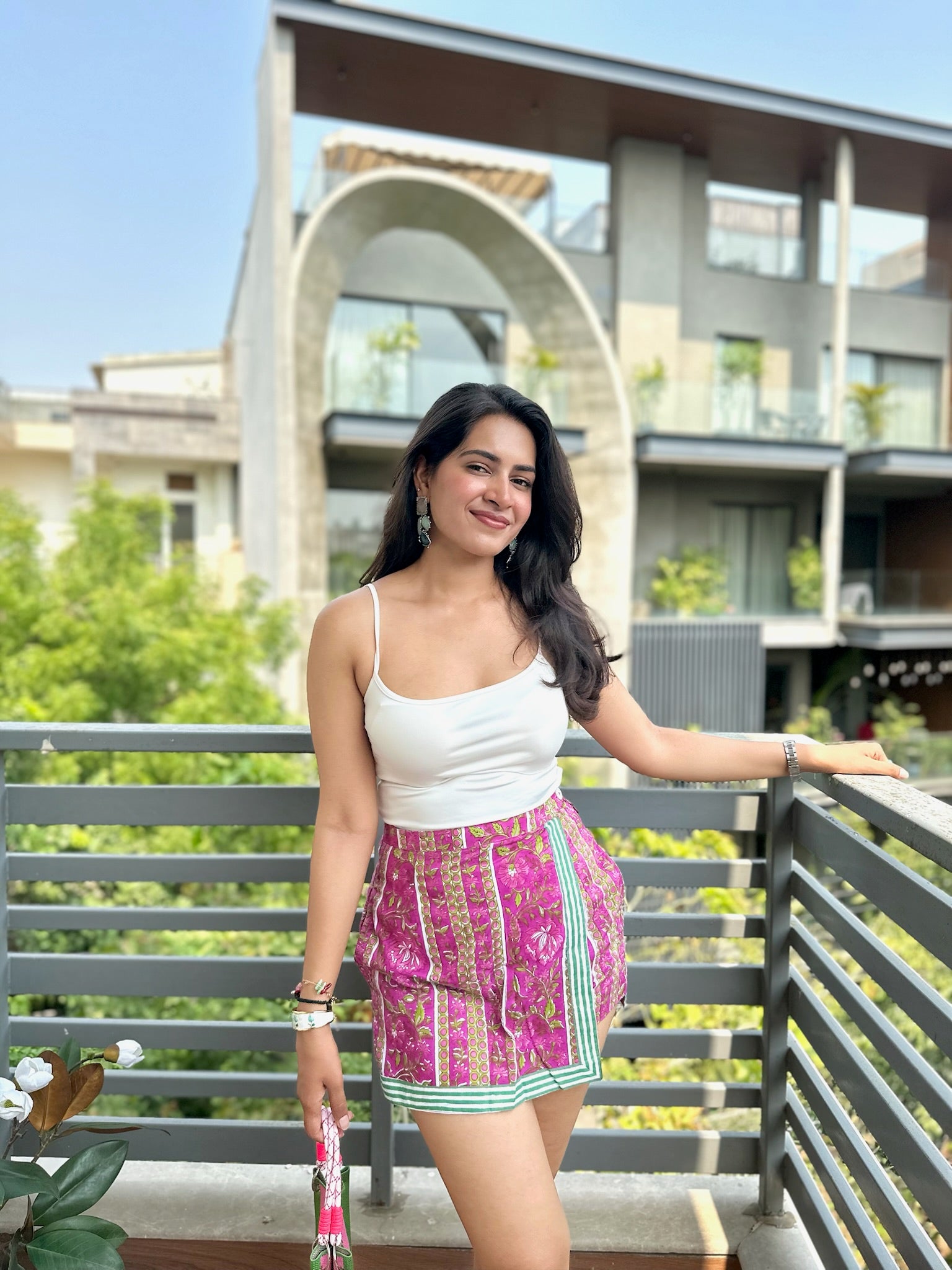 Bagh Border Skort