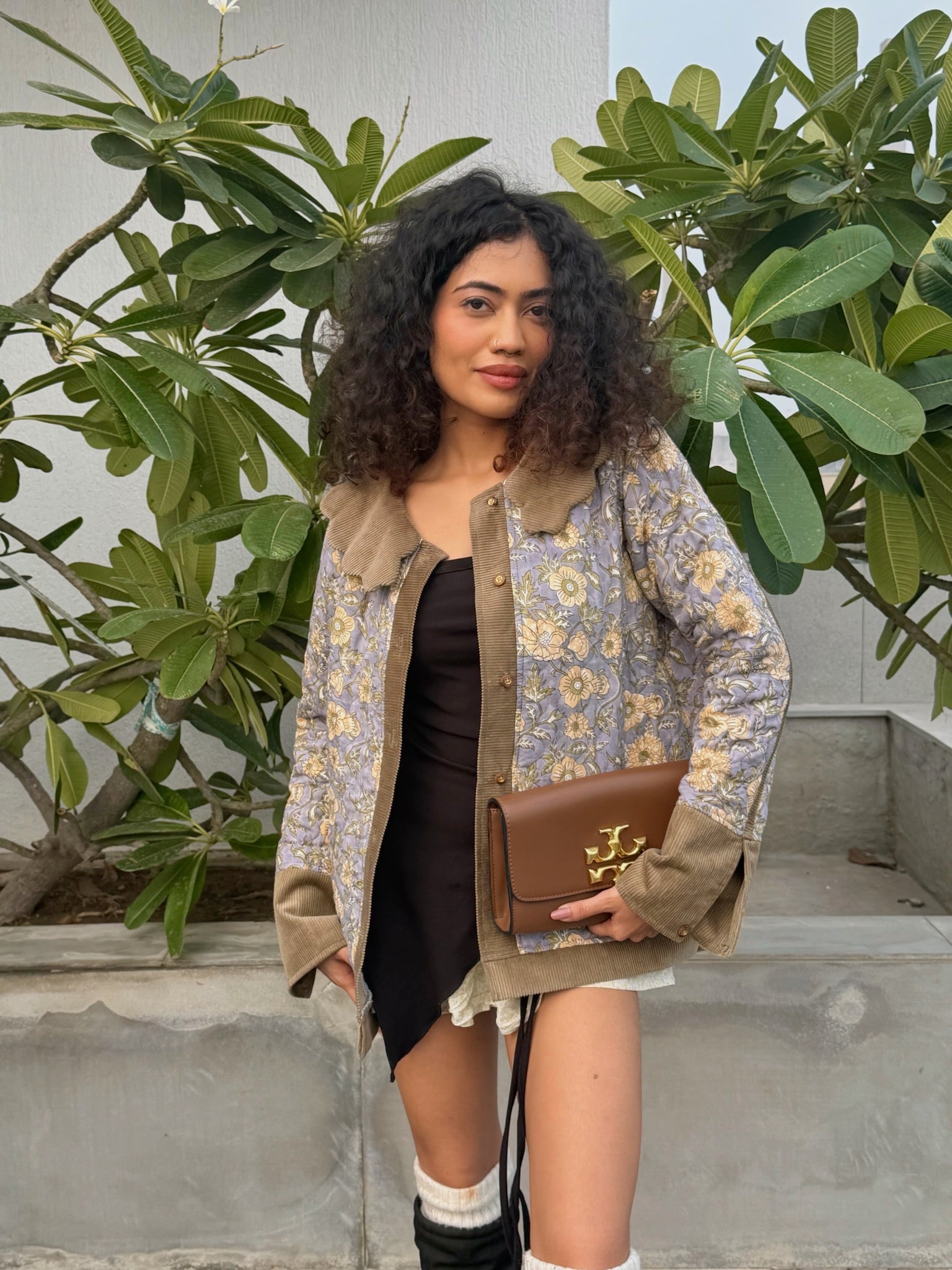 Avocado Green Corduroy Jacket