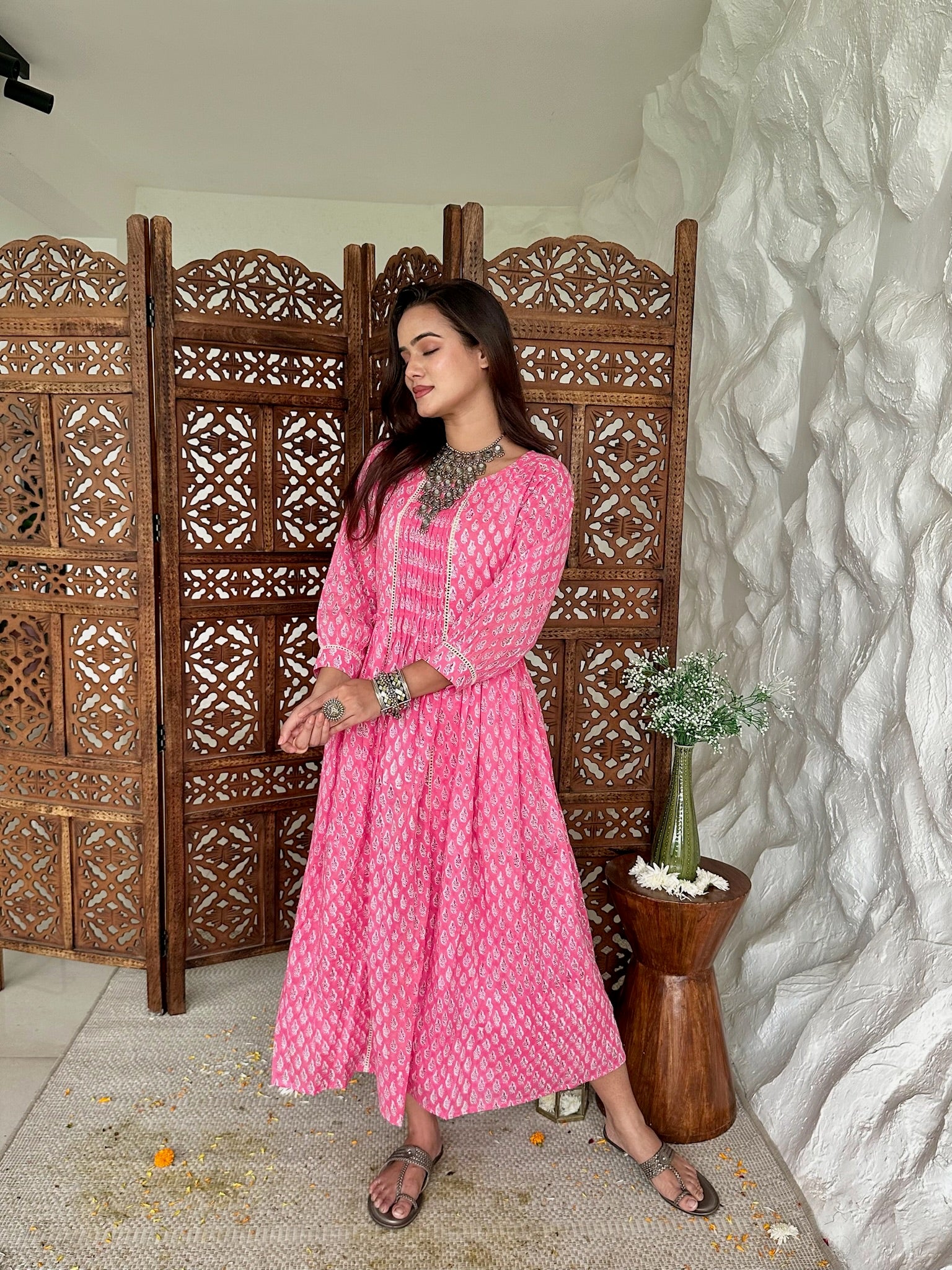 Jaipur Jewel Mulmul Maxi Dress