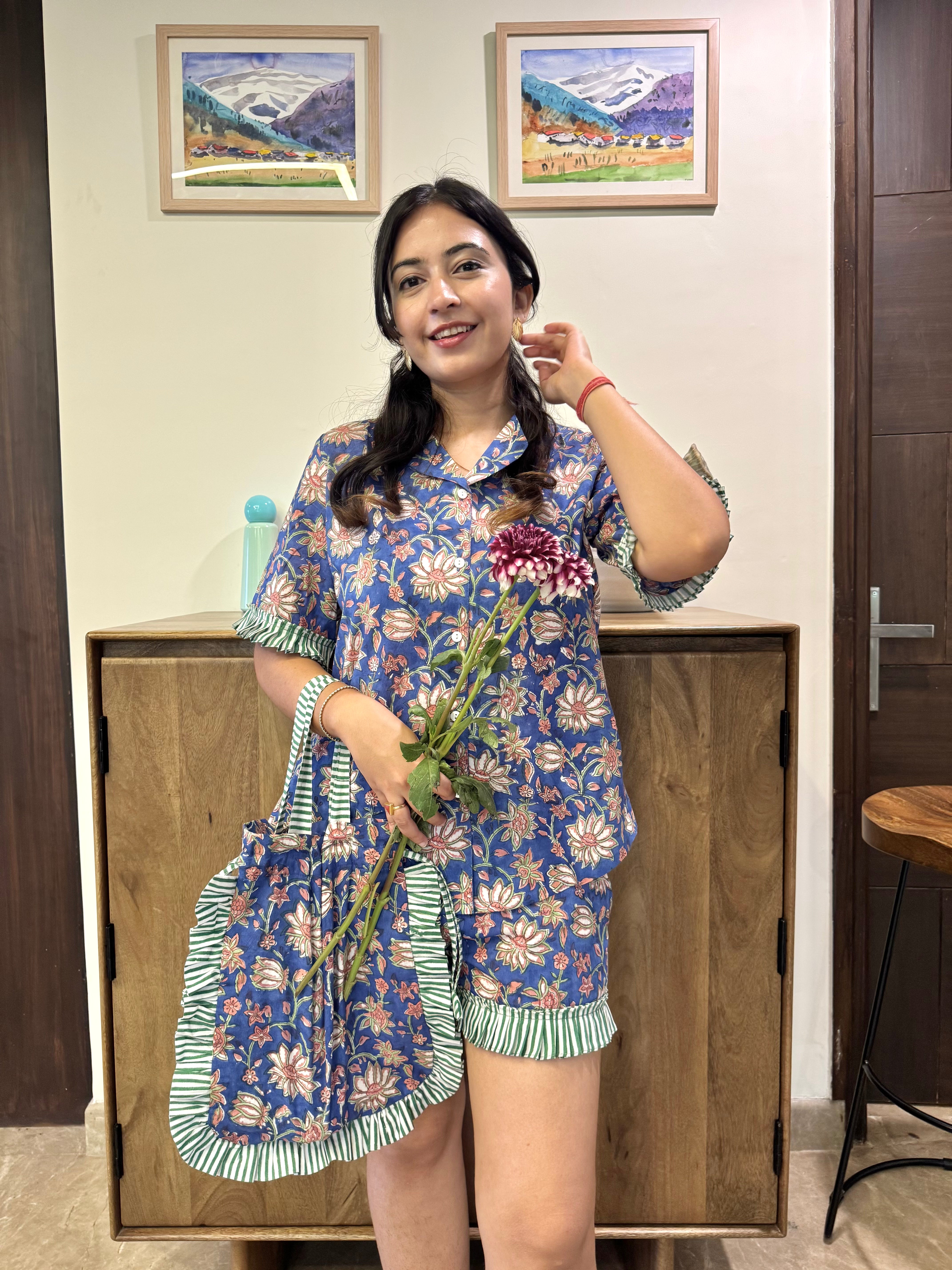 Ruh Resort Wear Shorts Set