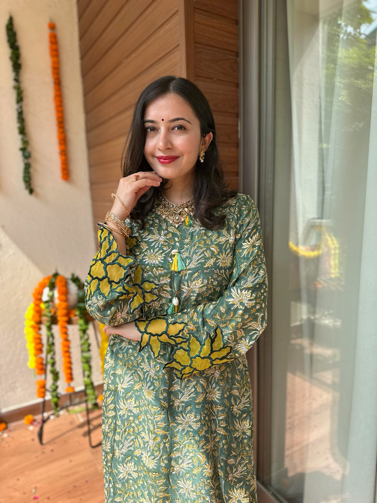 Mehendi Modal Embroidery Set
