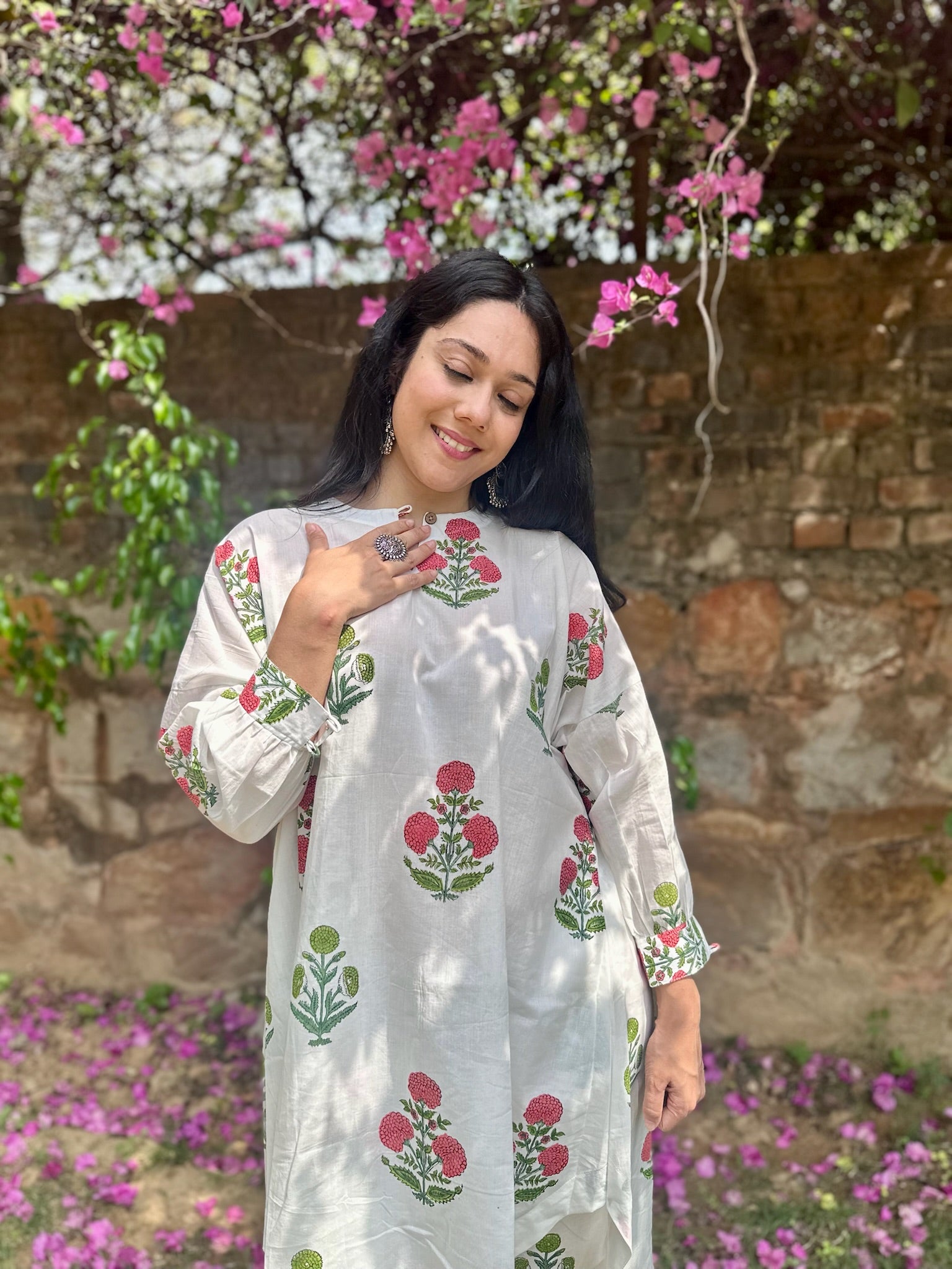 Boxy Hariyali Co-ord Set