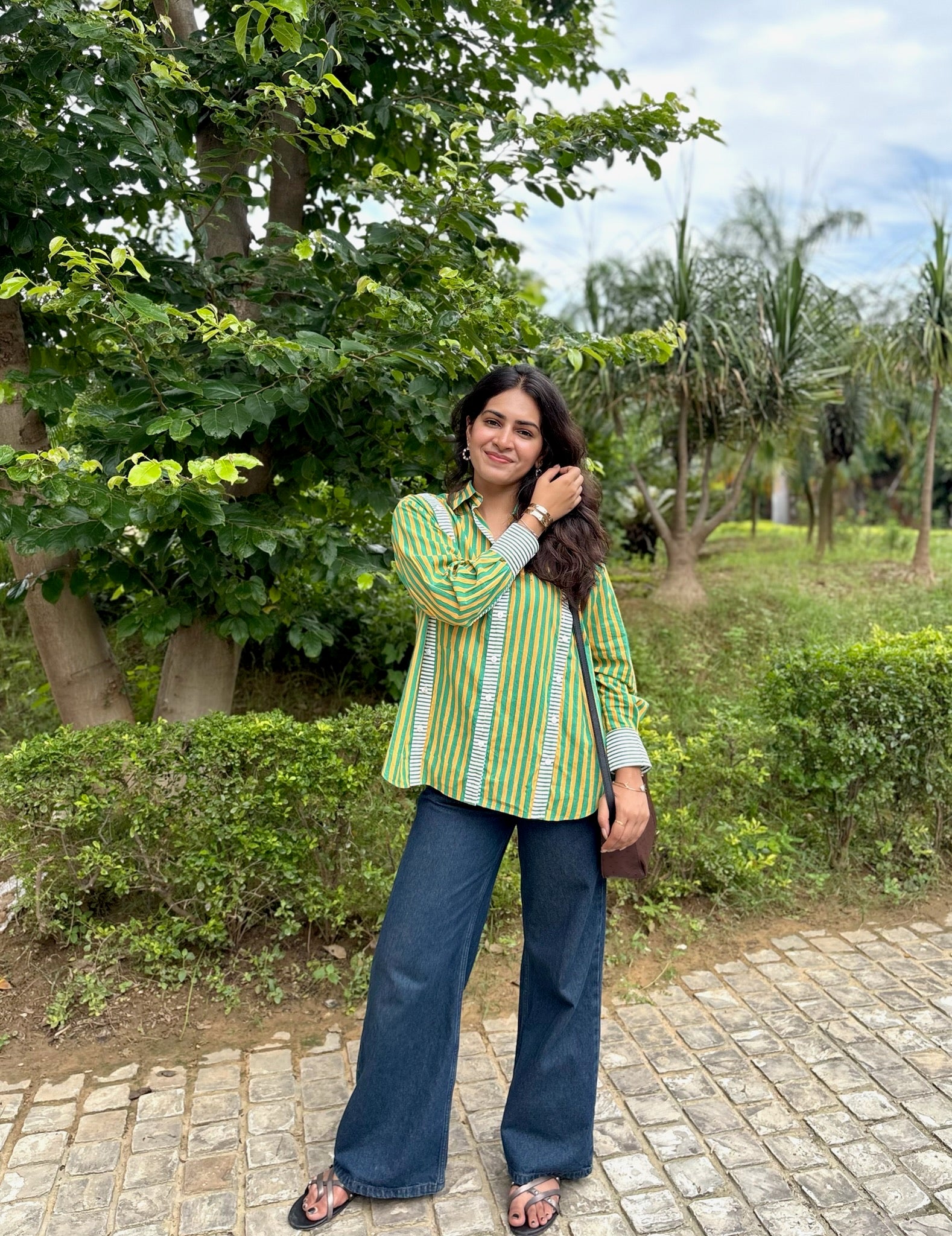 Sunlit Forest Multi Placket Shirt