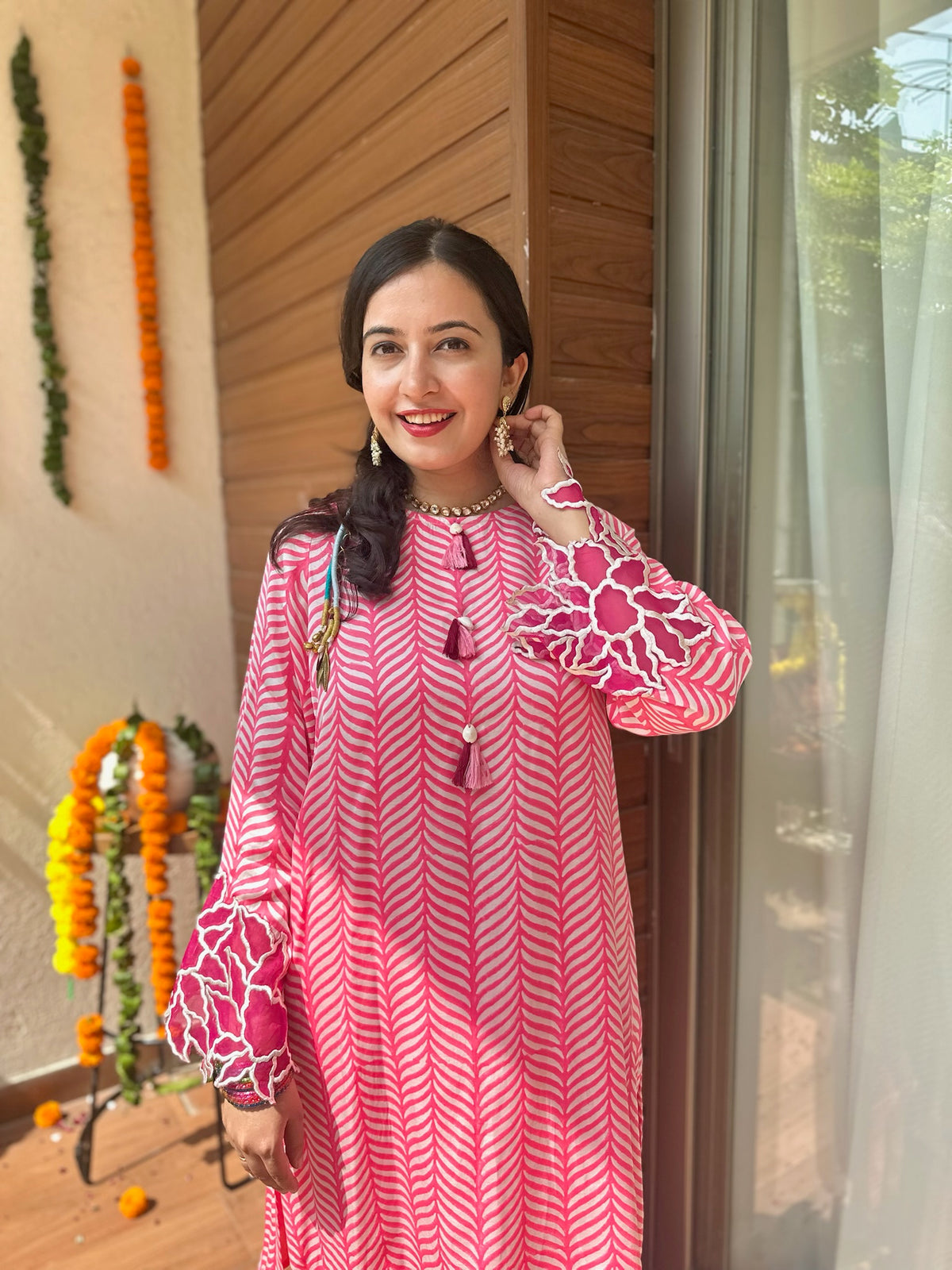 Pankhuri Modal Embroidery Set