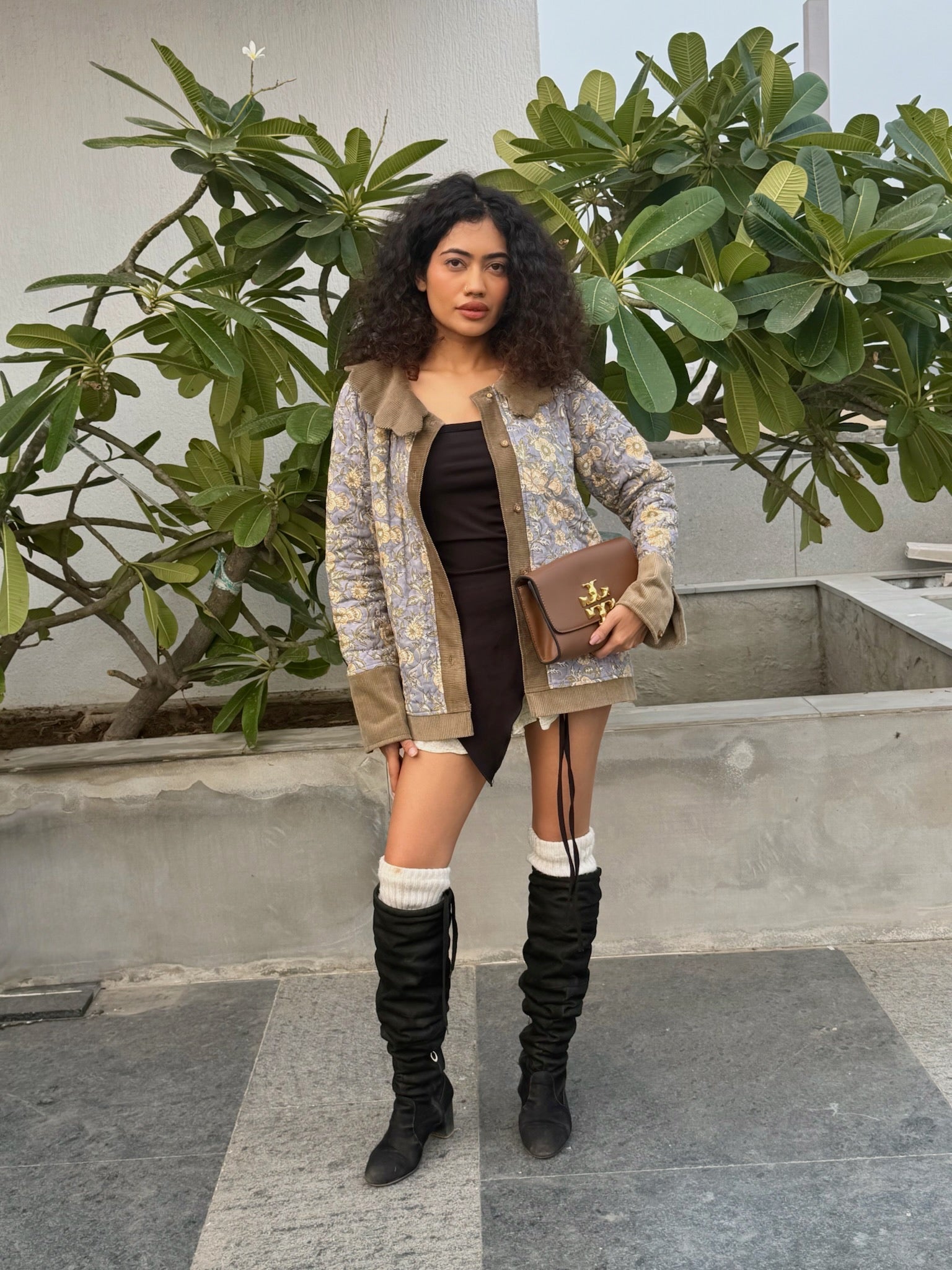 Avocado Green Corduroy Jacket