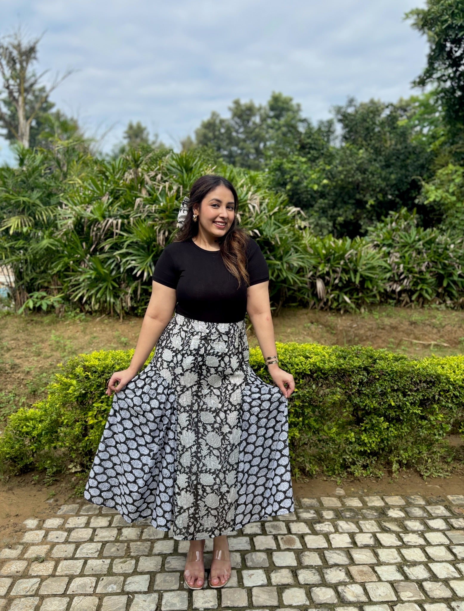 Yin Yang Hourglass Skirt